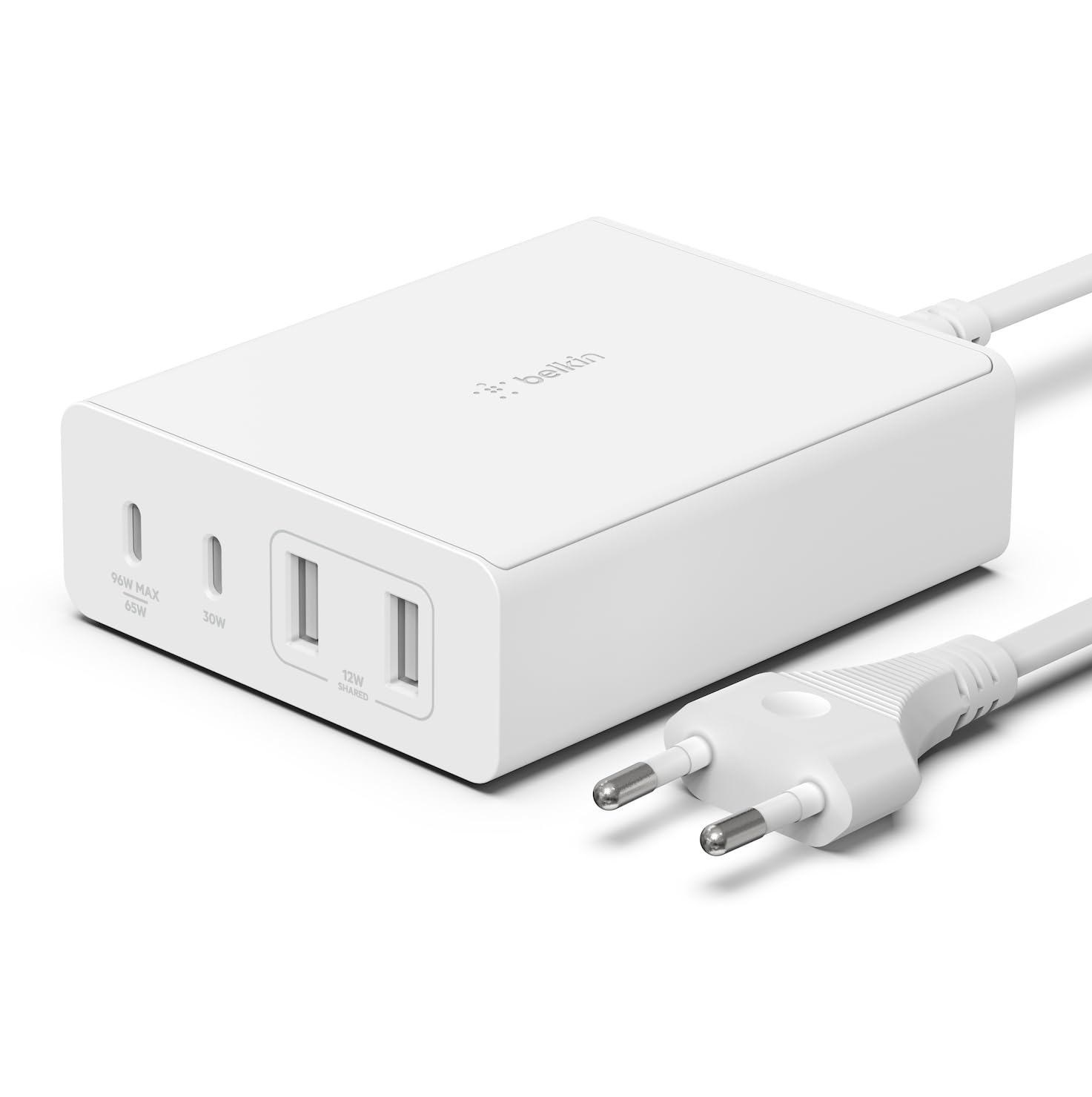 belkin-108w-gan-usb-c-ladestation-mit-4-ports-2x-usb-c-2x-usb-a-wei image 1