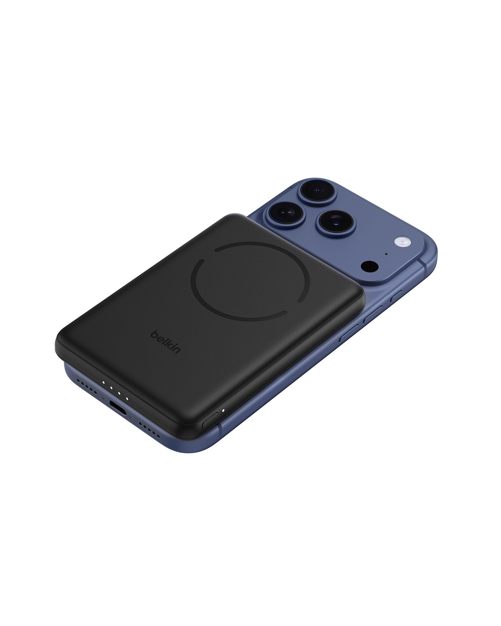 belkin-boostcharge-5000mah-magnetische-power-bank-mit-magnetring-schwarz image 1