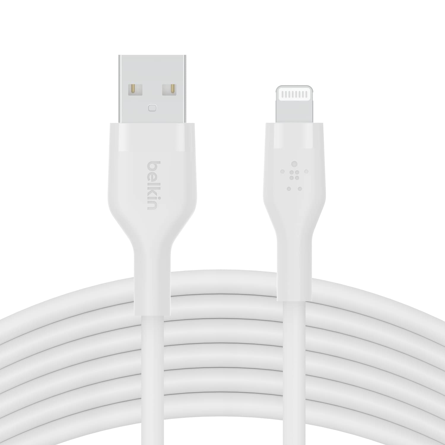 belkin-boostcharge-flex-silikon-usb-a-lightning-kabel-3-m-wei-mfi-zertifiziert image 1