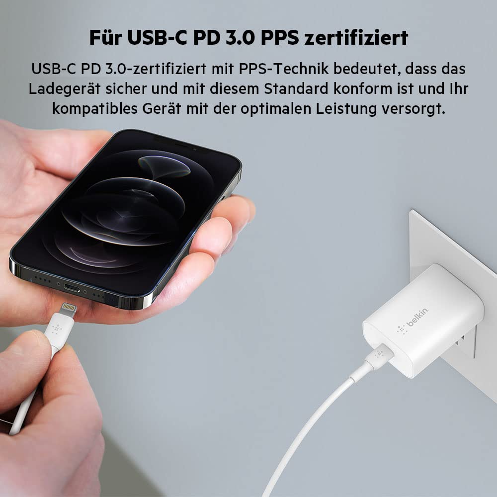 belkin-boostcharge-25w-usb-c-ladeger-t-mit-pps-kompaktes-schnellladeger-t-f-r-ip image 3