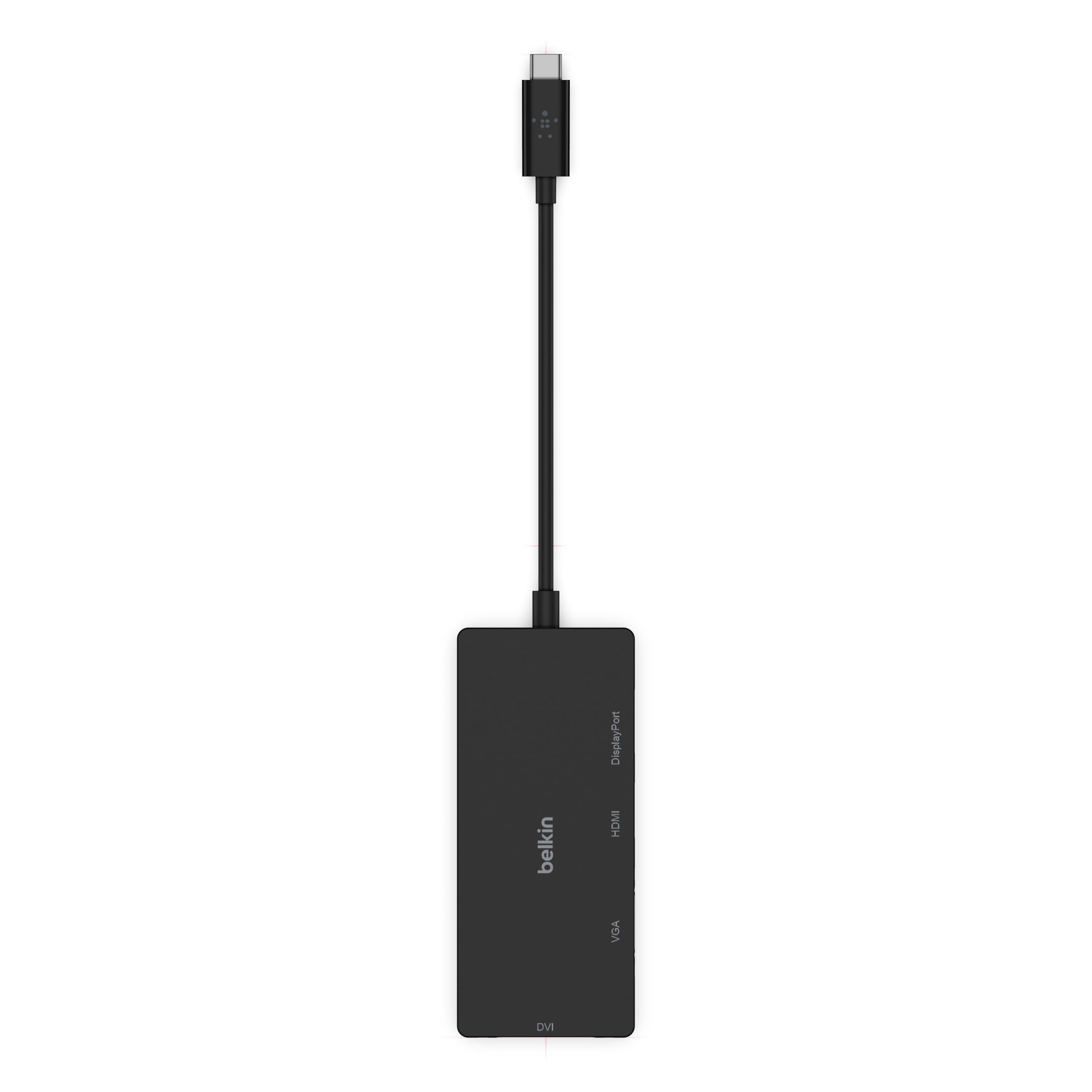belkin-usb-c-video-adapter-4-in-1-hdmi-vga-dvi-displayport-schwarz image 6