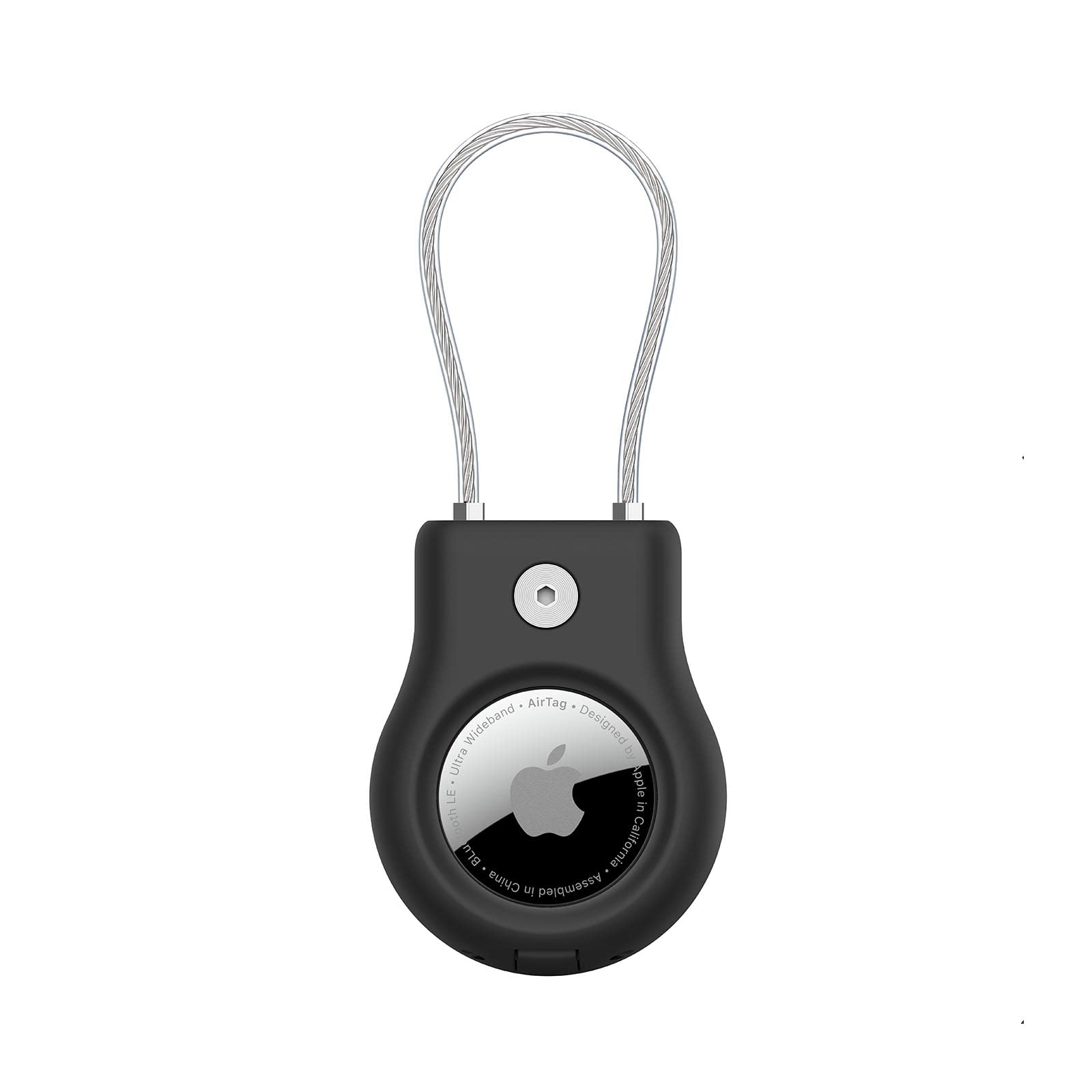 belkin-secure-holder-h-lle-f-r-airtag-mit-drahtseil-schwarz image 1