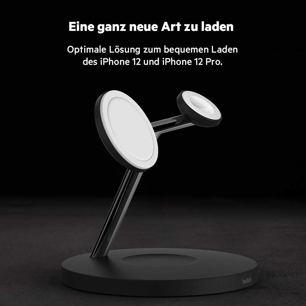 belkin-boostcharge-pro-3-in-1-wireless-ladeger-t-mit-magsafe-f-r-iphone-apple-wa image 2