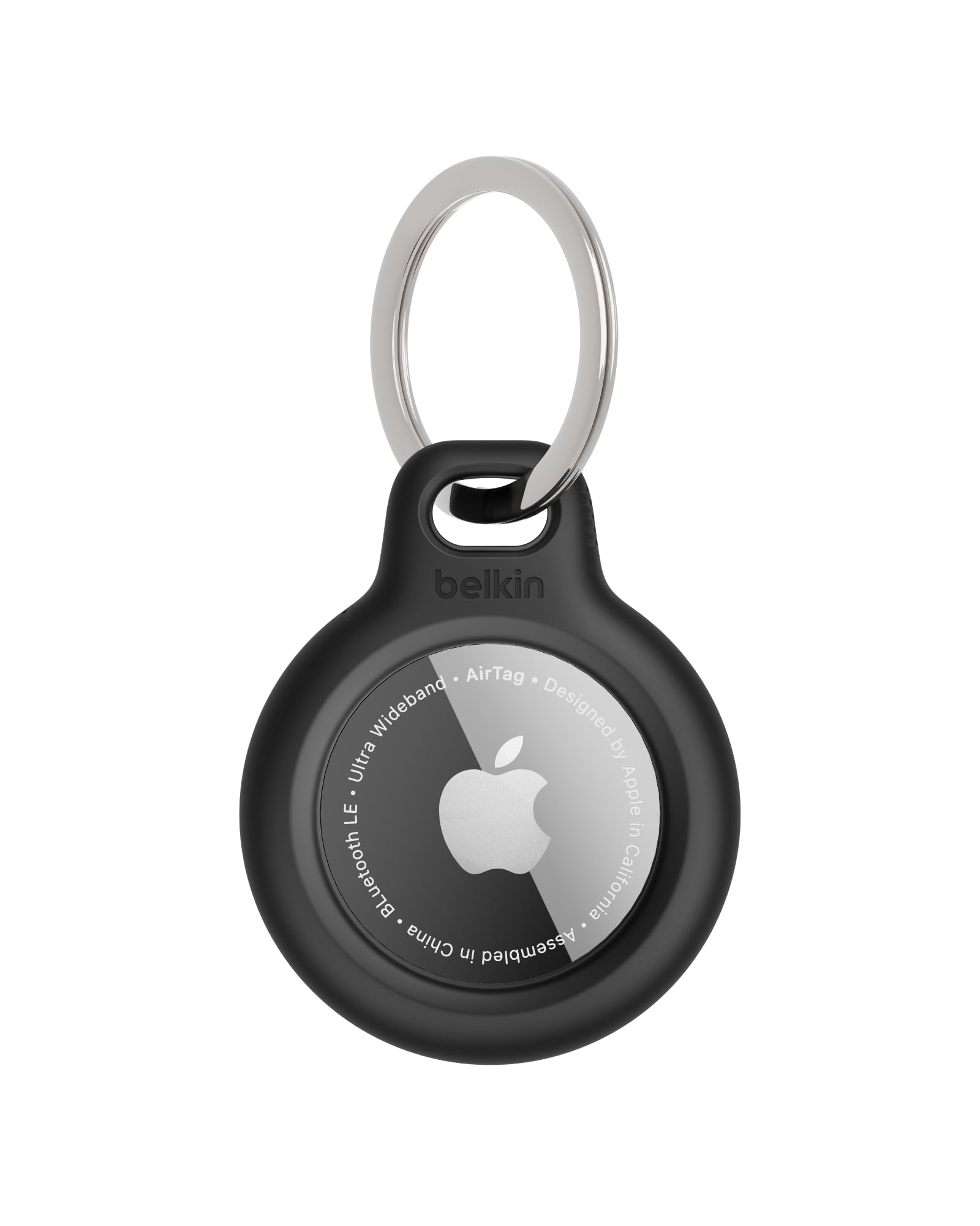belkin-airtag-h-lle-mit-schl-sselanh-nger-secure-holder-f-r-airtag-1-2-gen-schwa image 1