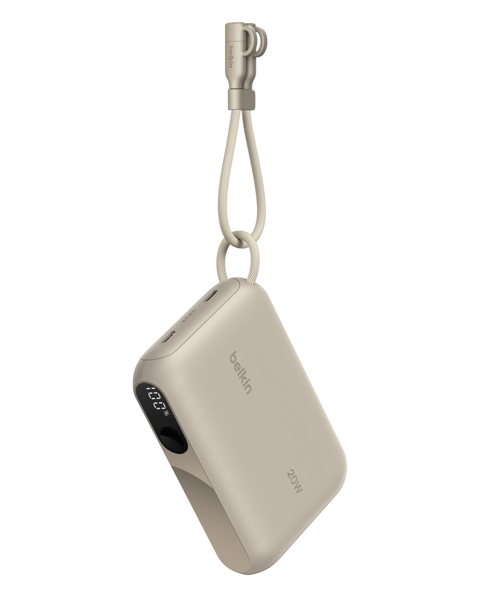 belkin-boostcharge-power-bank-10000-mah-20w-2x-usb-c-digitalanzeige-sand image 1