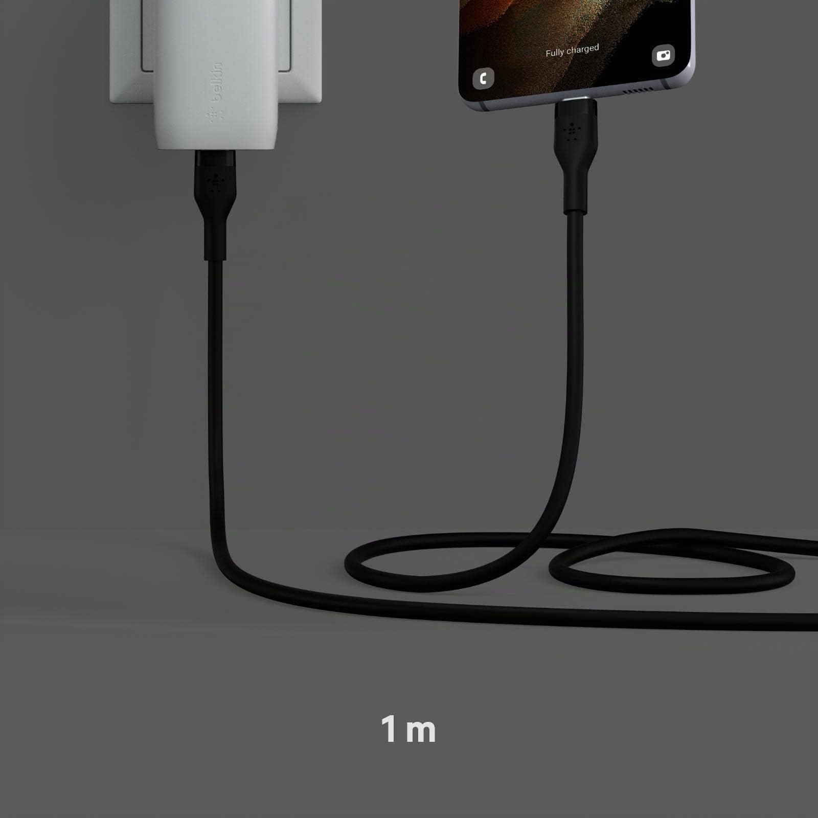 belkin-boostcharge-flex-silikon-usb-c-kabel-1-m-60-w-schwarz-mit-kabelclip image 6