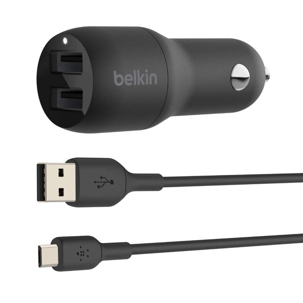 belkin-boostcharge-usb-a-kfz-ladeger-t-24w-mit-2-ports-12w-pro-port-inkl-1m-ligh image 2