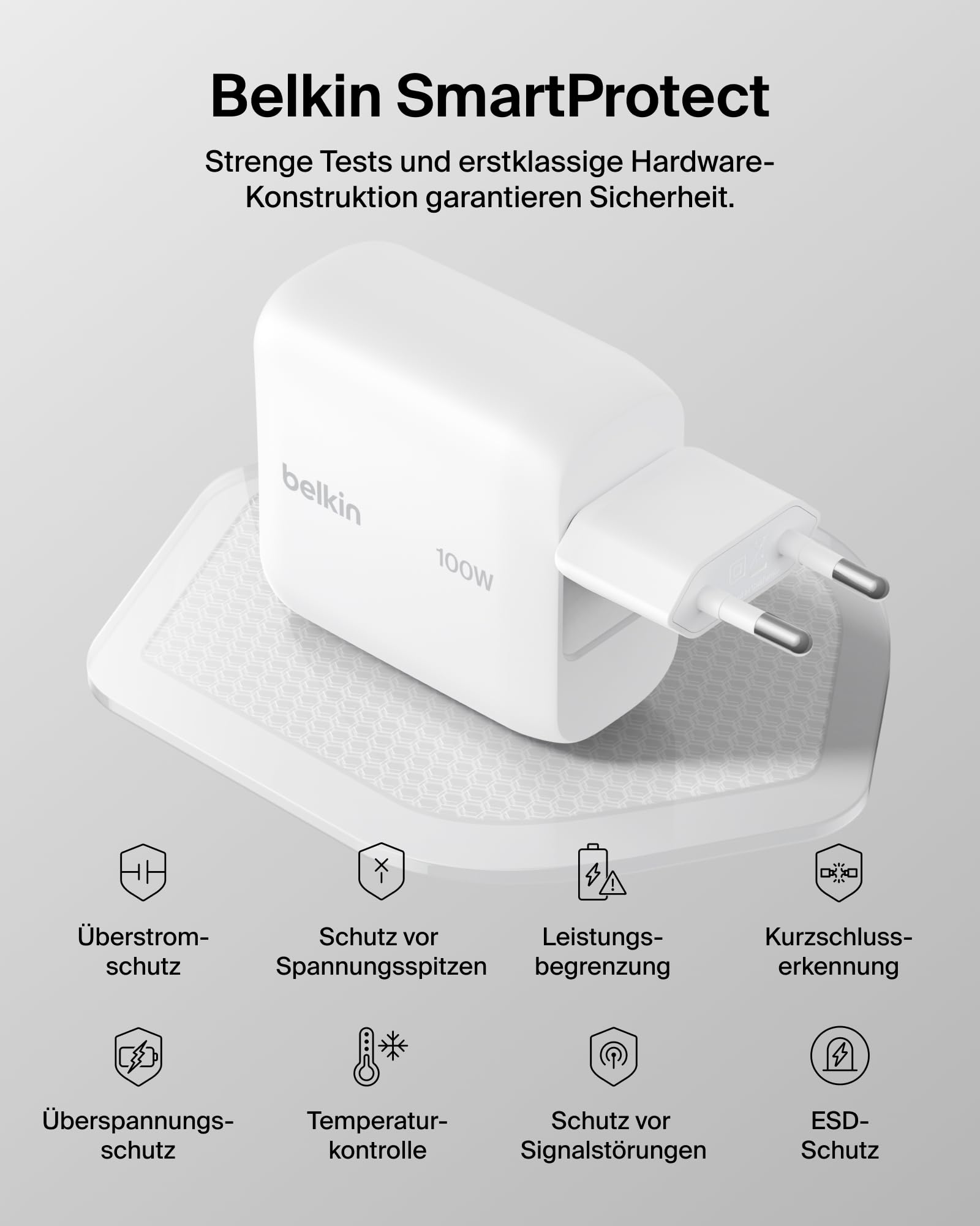 belkin-boostcharge-usb-c-gan-ladeger-t-100w-mit-einklappbarem-stecker-wei image 7