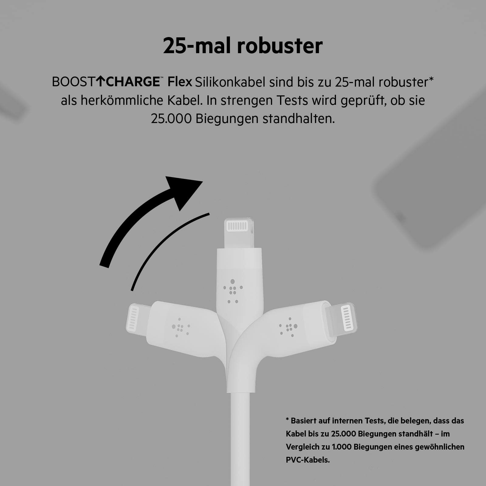 belkin-boostcharge-flex-silikon-usb-a-lightning-kabel-3-m-wei-mfi-zertifiziert image 3