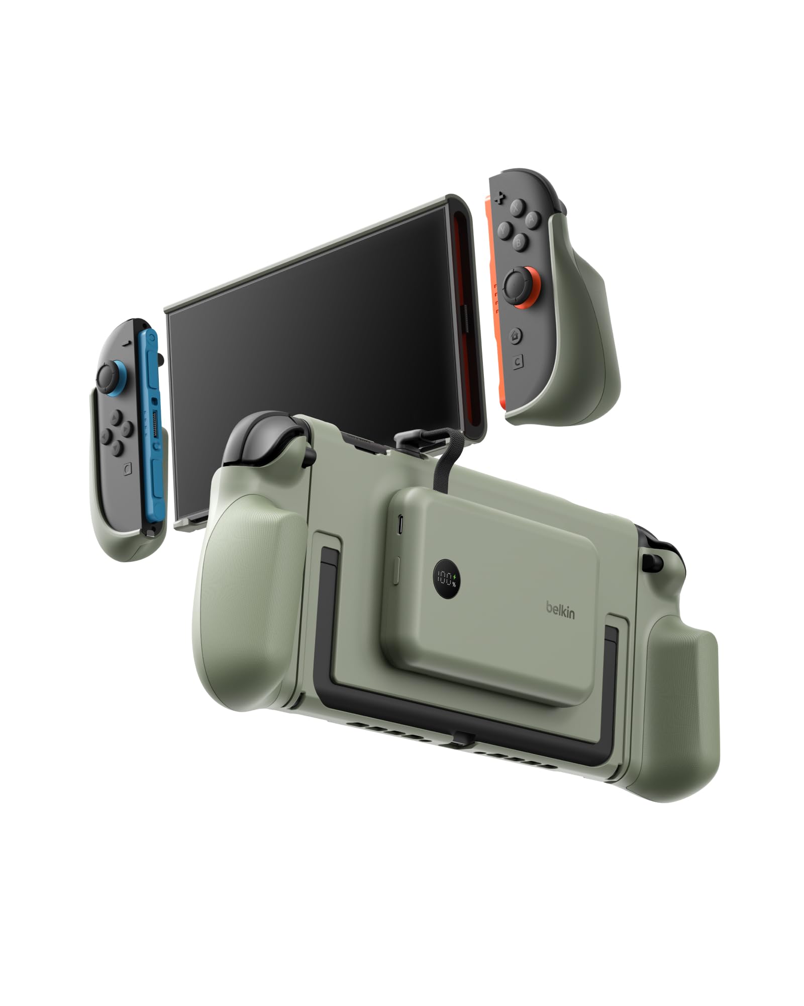 belkin-gaming-halter-mit-10k-power-bank-f-r-nintendo-switch-2-gr-n image 1