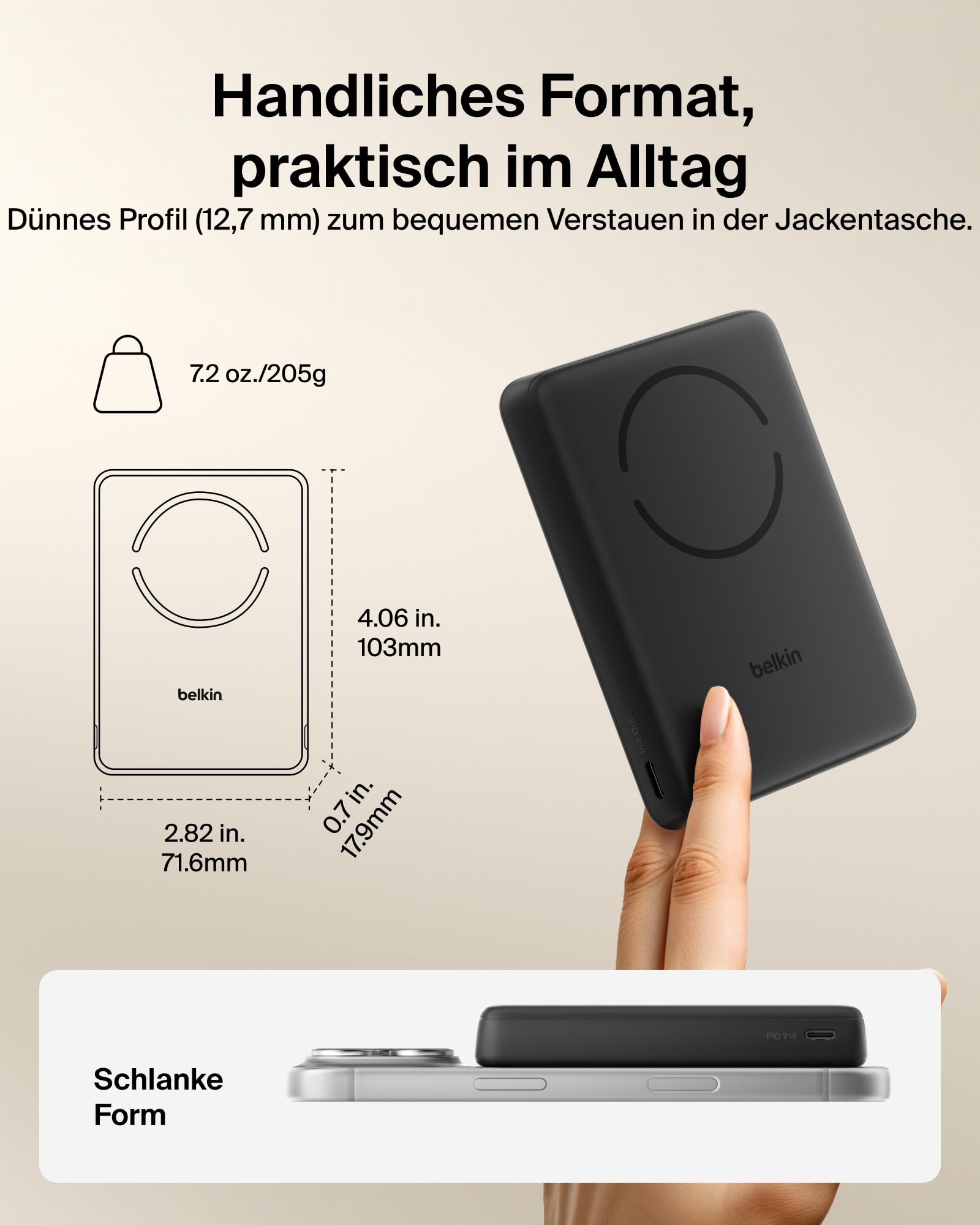 belkin-boostcharge-10k-magnetische-powerbank-mit-magnetring-10-000-mah-qi2-15w image 3