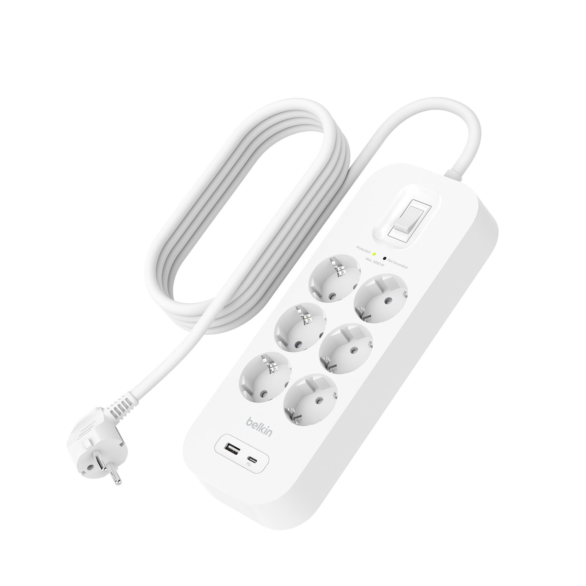 belkin-4-fach-steckdosenleiste-mit-berspannungsschutz-usb-c-usb-a-2m-kabel-wandm image 8
