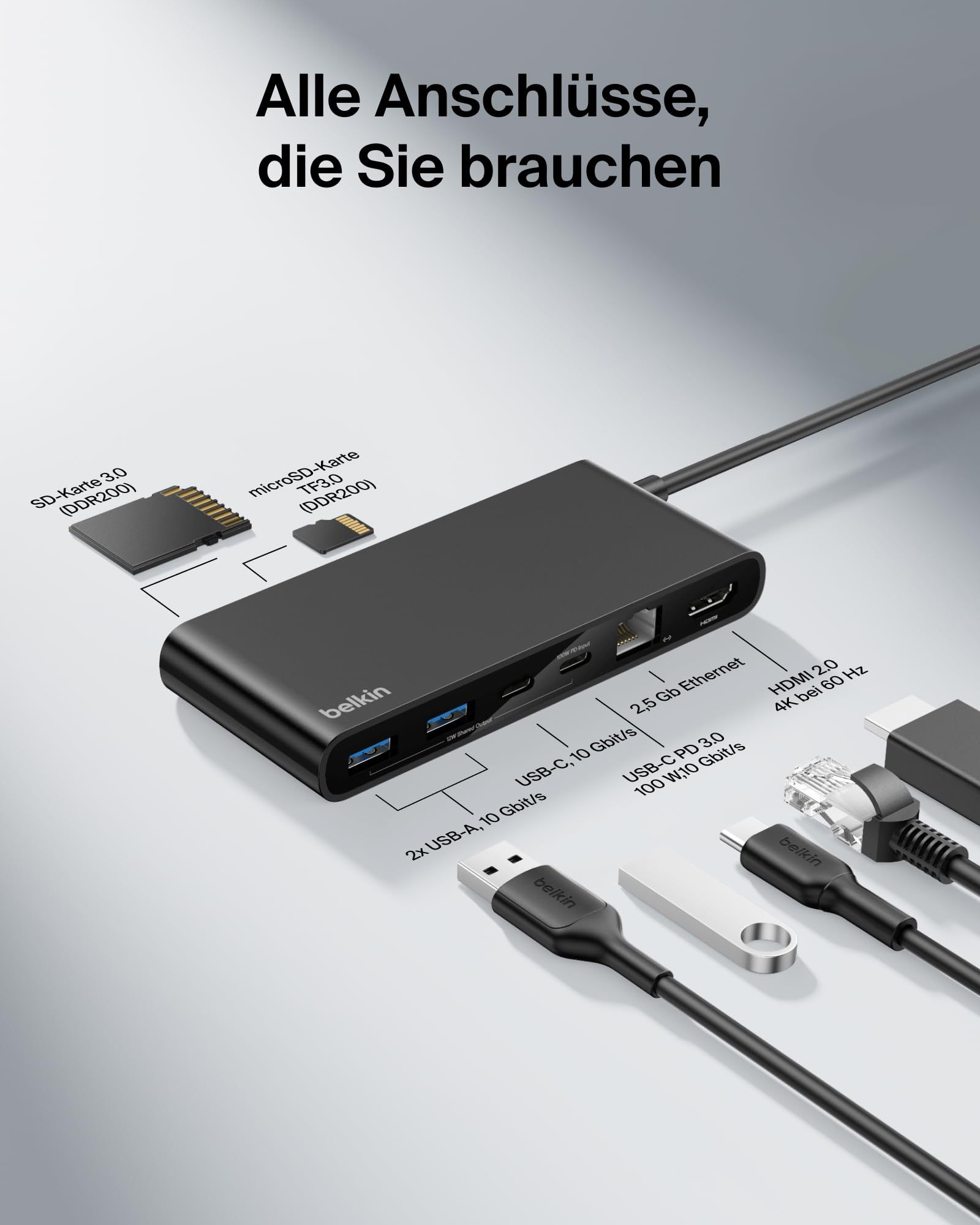belkin-connect-8-in-1-usb-c-hub-mit-4k-60hz-100w-pd-und-2-5g-ethernet-schwarz image 3