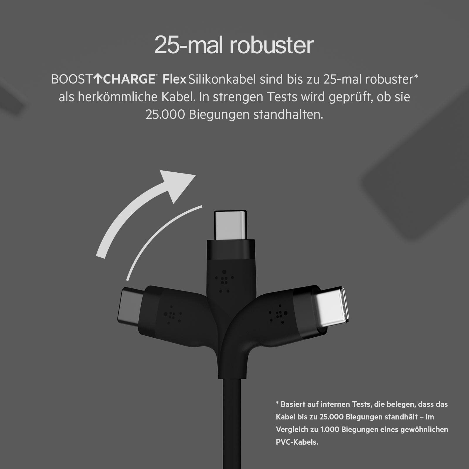 belkin-boostcharge-flex-silikon-usb-c-kabel-1-m-60-w-schwarz-mit-kabelclip image 3