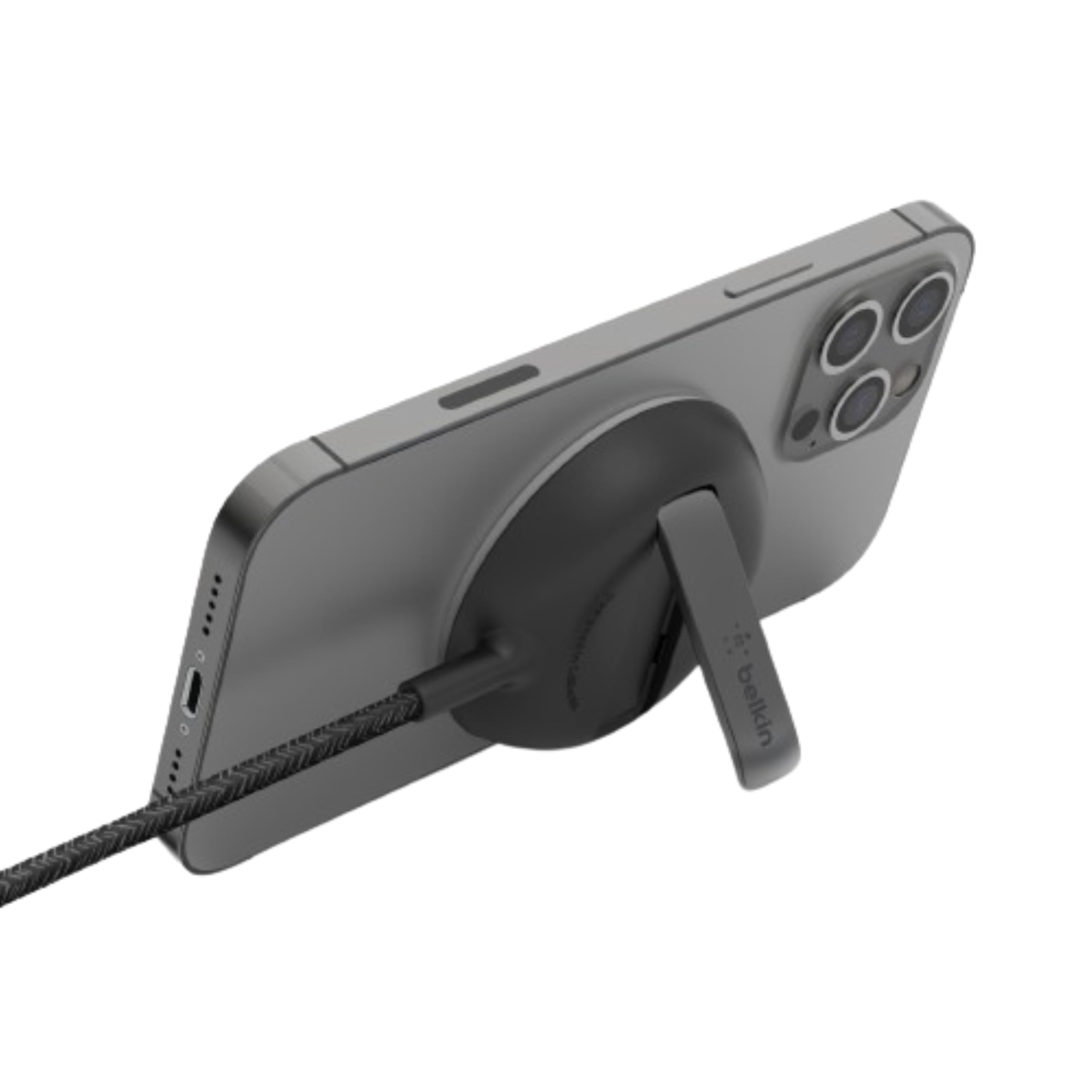 belkin-boostcharge-pro-magsafe-ladepad-15w-st-nder-schwarz-f-r-iphone-14-13-12 image 1