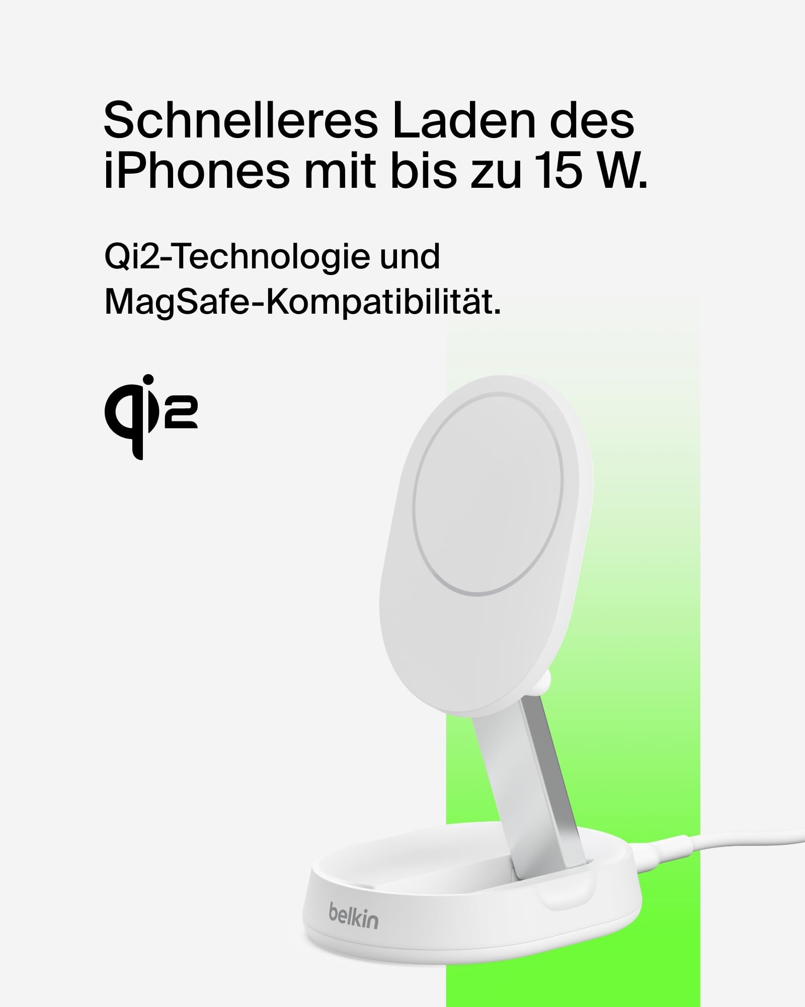 belkin-boostcharge-pro-qi2-15w-kabellose-ladestation-wei-mit-20w-netzteil image 2