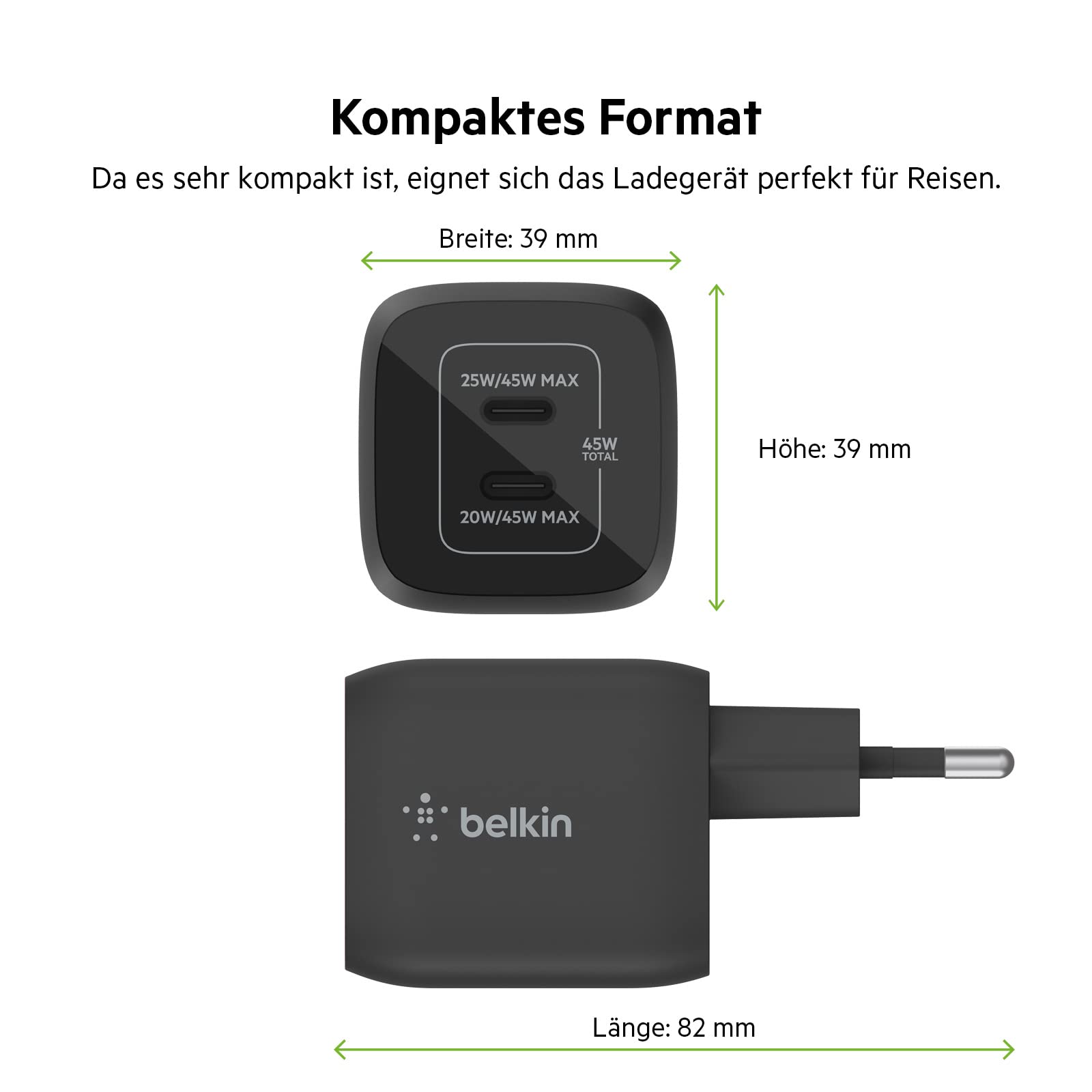 belkin-45w-usb-c-ladeger-t-mit-2-ports-gan-power-delivery-3-0-f-r-macbook-iphone image 5
