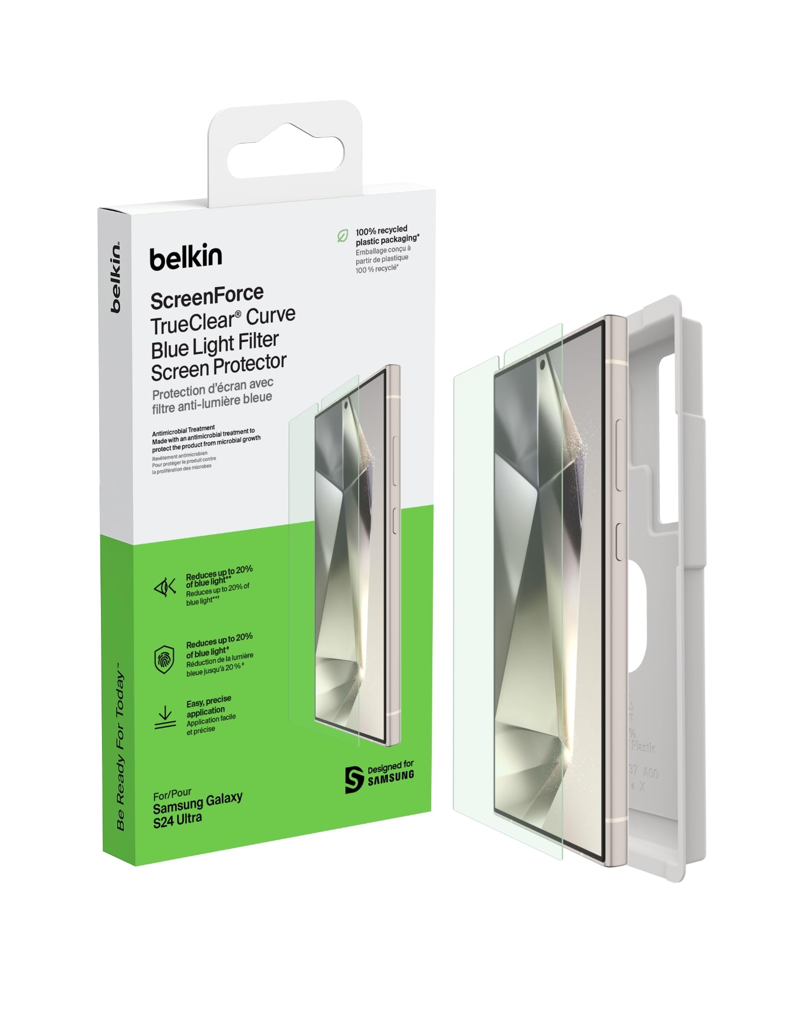 belkin-screenforce-trueclear-curve-displayschutz-mit-blaulichtfilter-f-r-samsung image 2