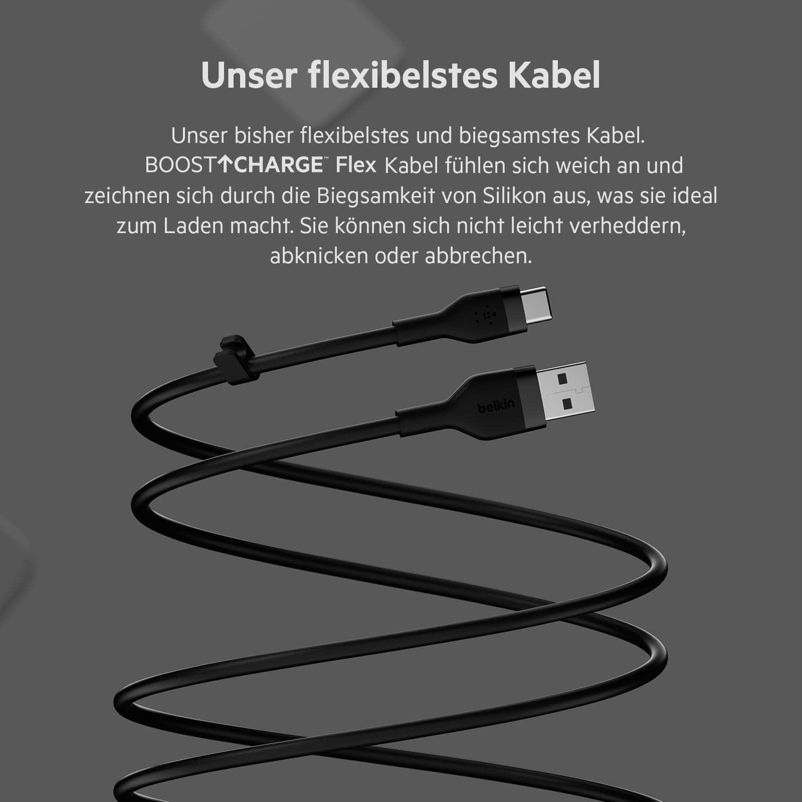 belkin-boostcharge-flex-silikon-usb-c-kabel-3-m-usb-if-zertifiziert-schwarz image 4