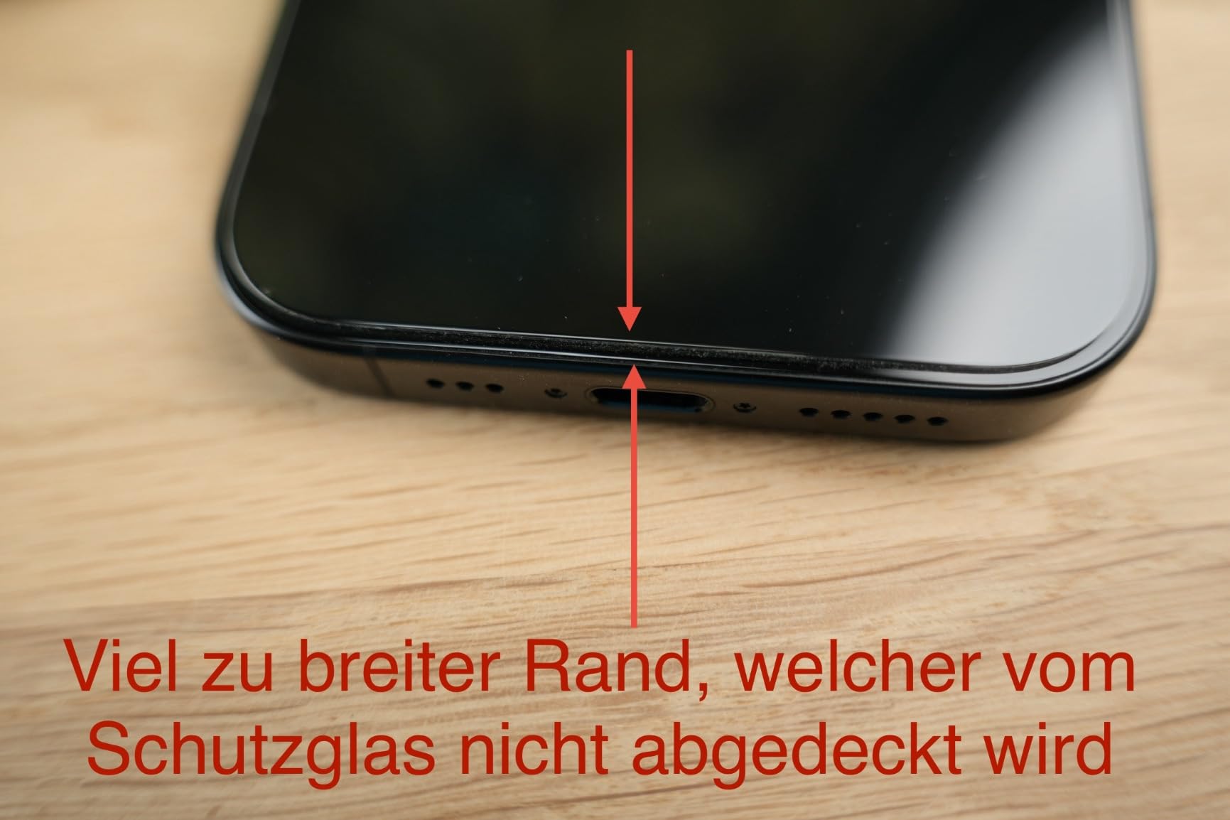 Nicht so kratzfest wie erwartet