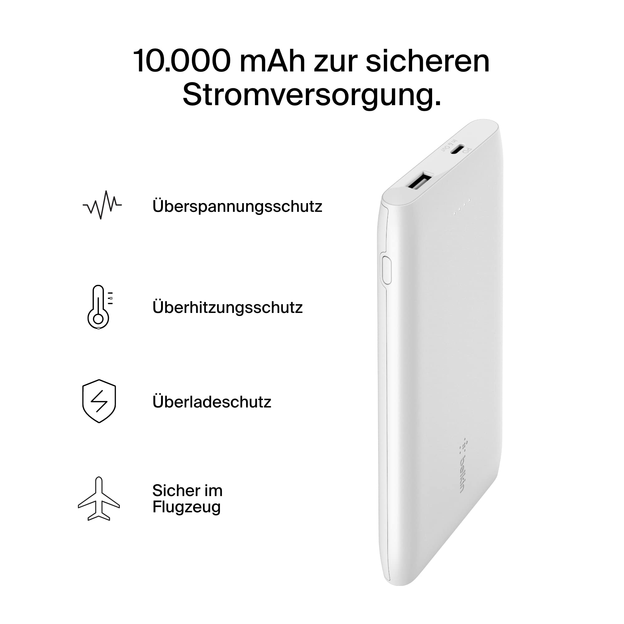 belkin-10-000-mah-powerbank-mit-usb-c-power-delivery-18-w-tragbar-wei image 3
