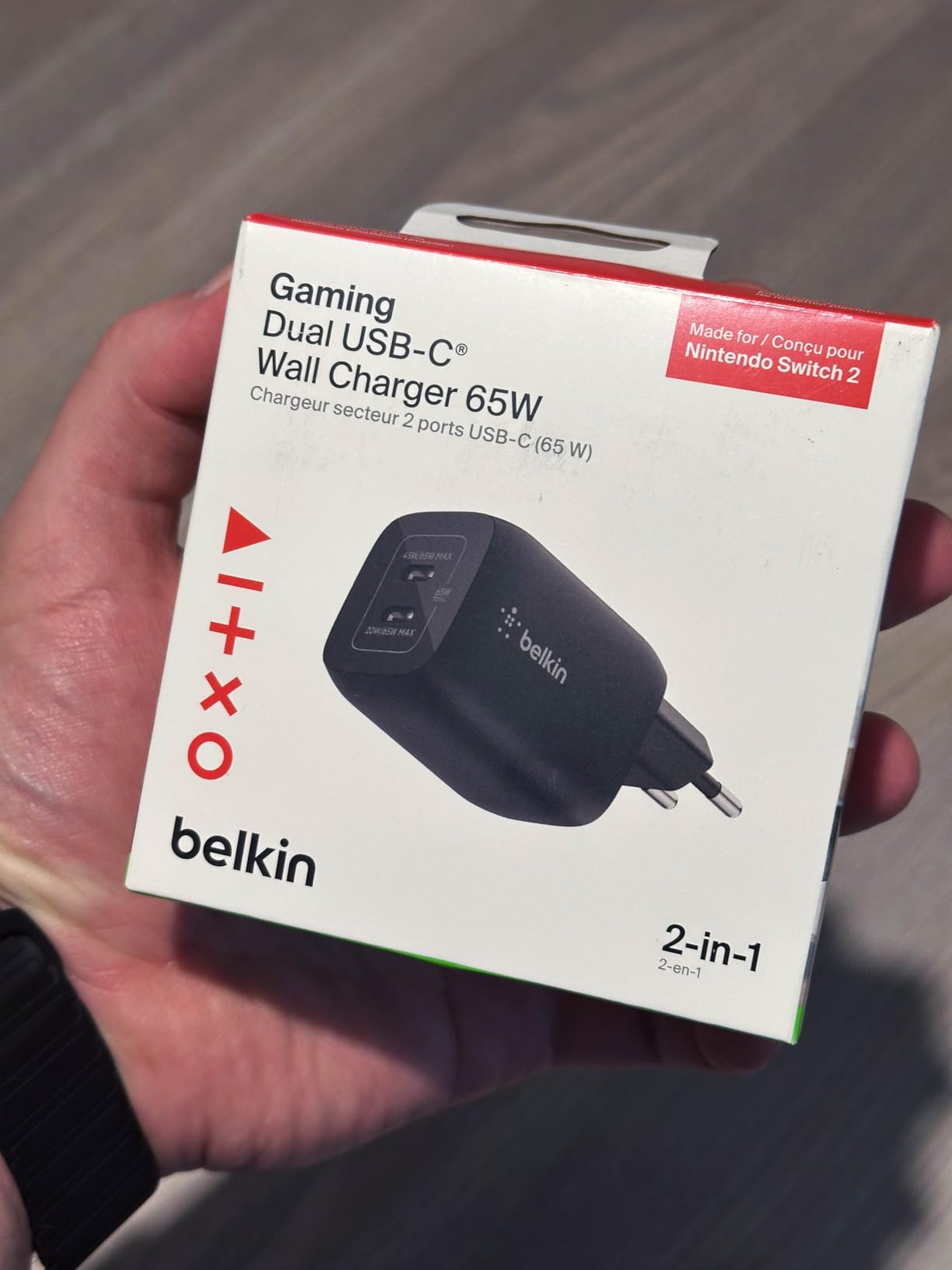 Perfekt für Nintendo Switch und Laptop