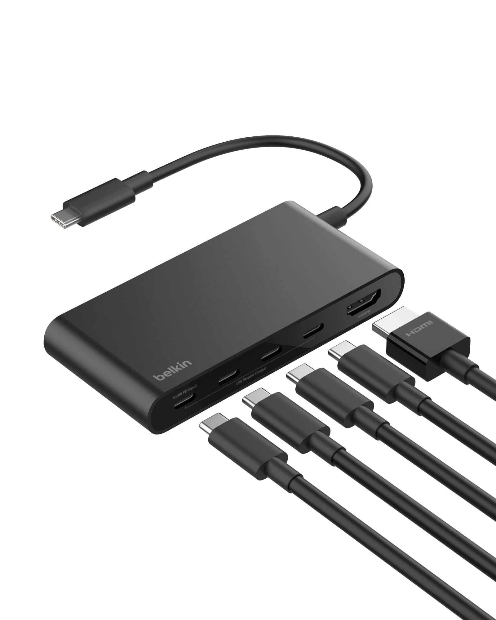 belkin-connect-usb-c-auf-4-port-usb-c-hub-10-gbit-s-100-w-pd-schwarz image 8