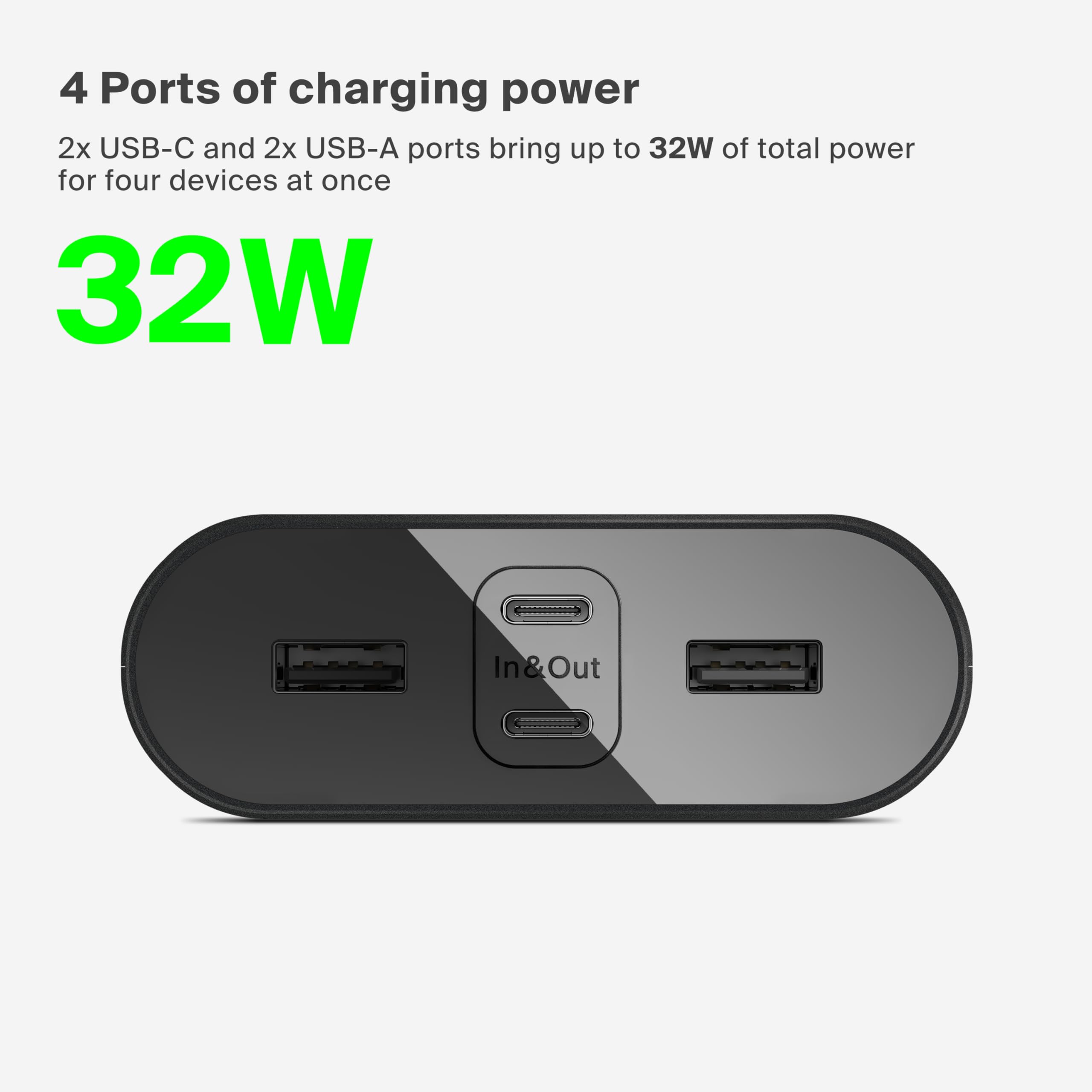 belkin-boostcharge-26000mah-powerbank-4-port-32w-usb-c-usb-a-schwarz image 2