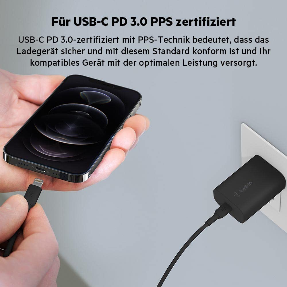 belkin-boostcharge-25w-usb-c-ladeger-t-mit-pps-power-delivery-3-0-f-r-iphone-sam image 3