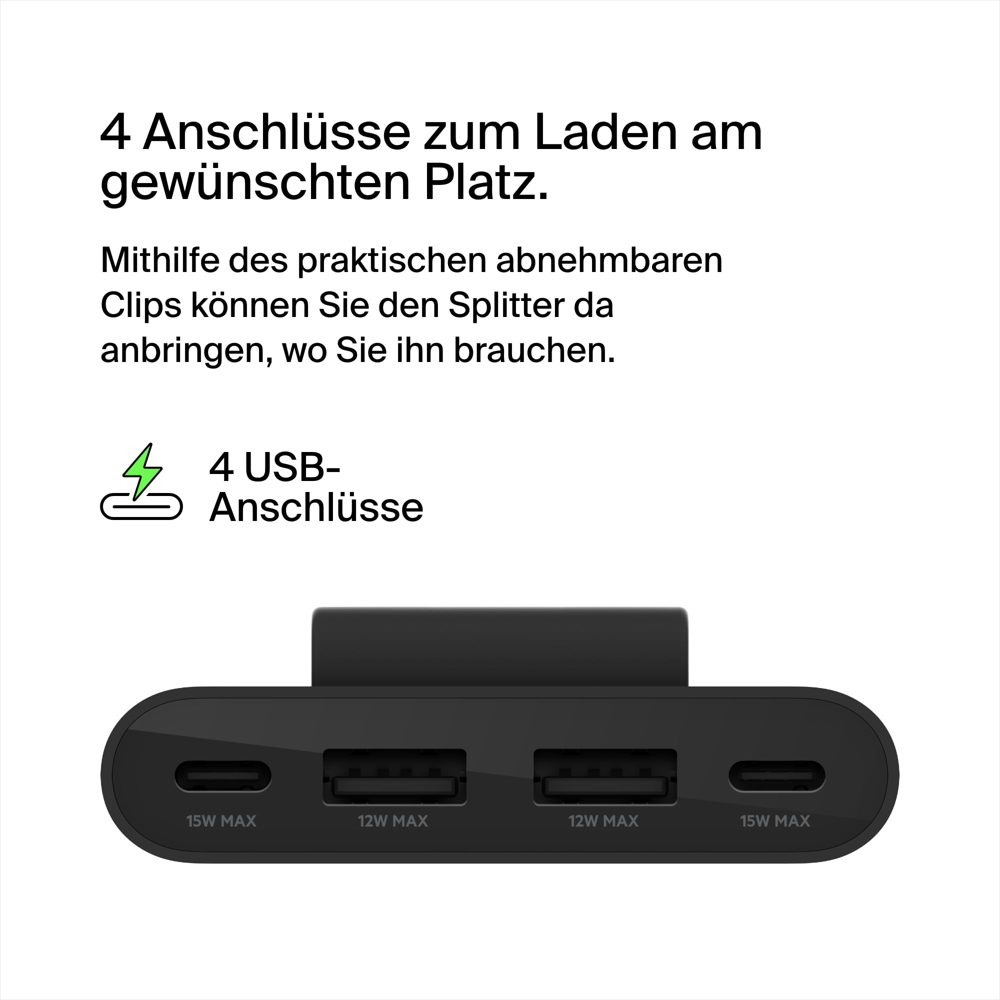 belkin-4-port-usb-splitter-mit-2-m-kabel-2-usb-c-2-usb-a-30-w-umweltfreundlich image 3