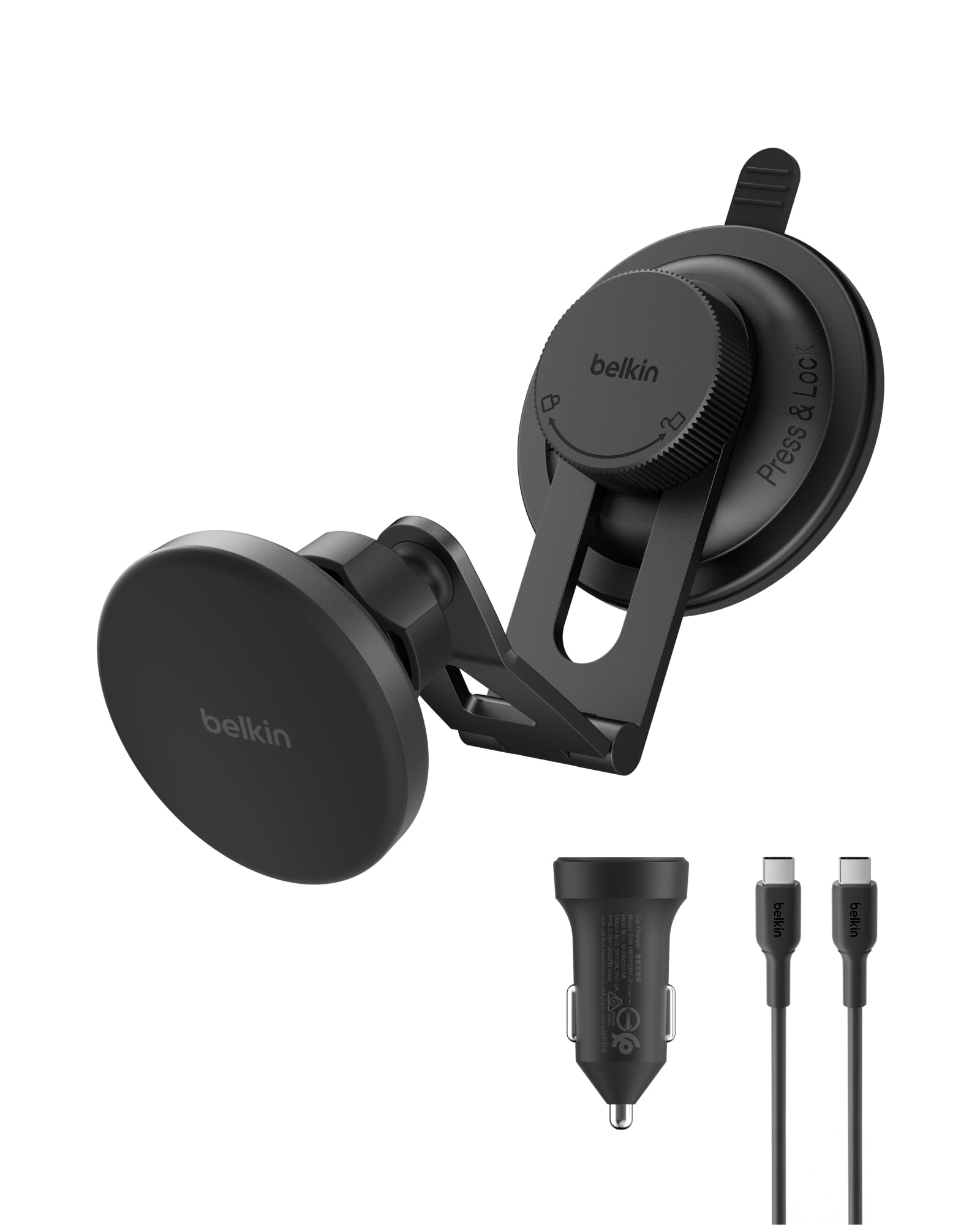 belkin-boostcharge-qi2-kfz-ladeger-t-mit-magnetischer-halterung-f-r-iphone-galax image 1