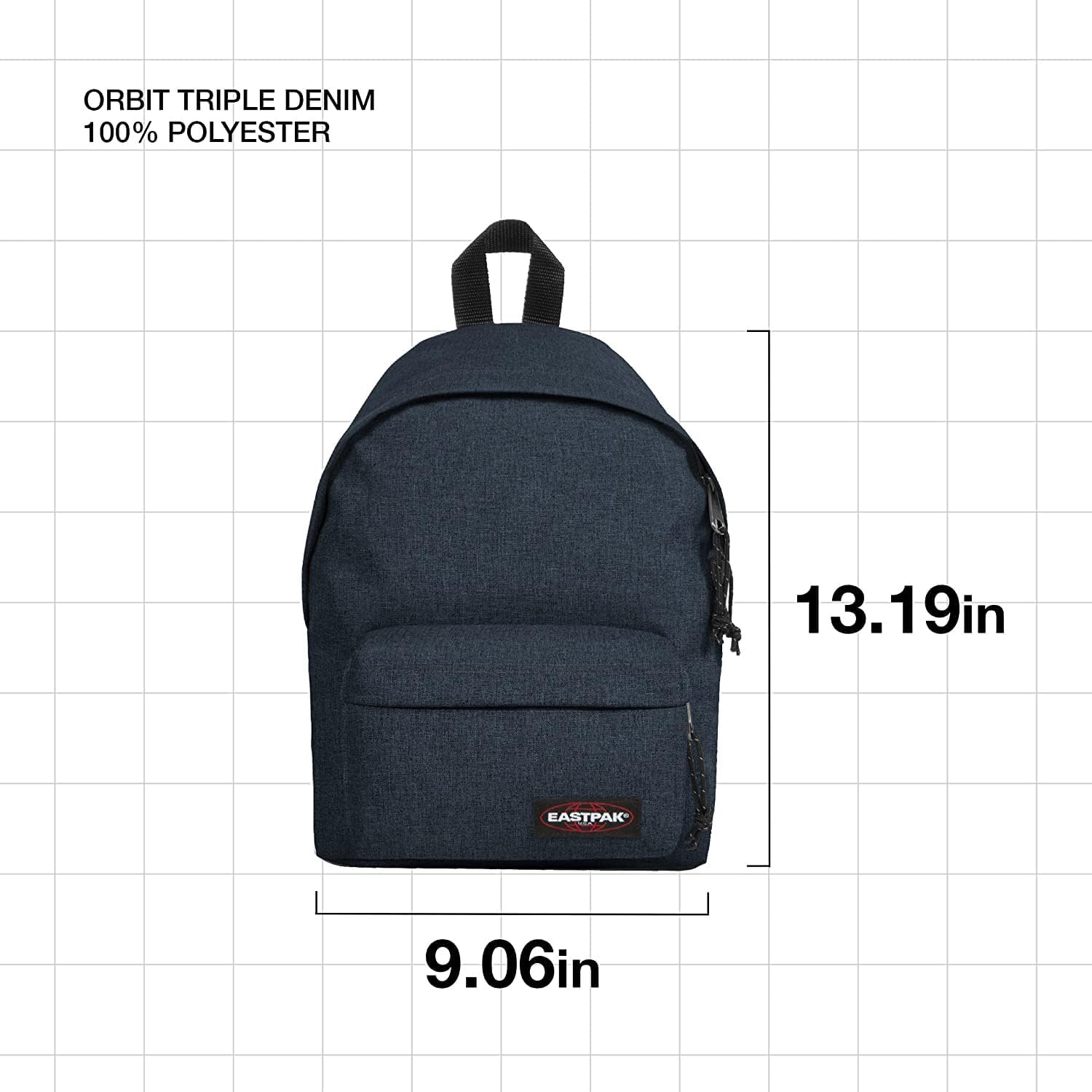 eastpak-orbit-xs-kleiner-rucksack-10-liter-schwarz image 7