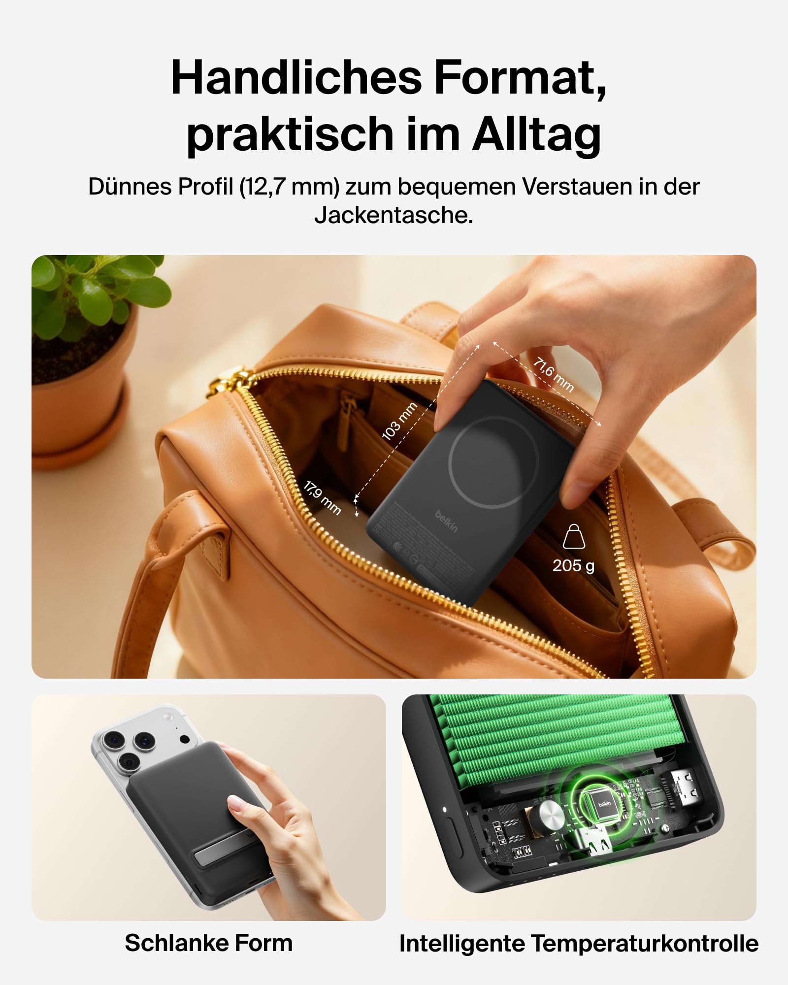 belkin-boostcharge-10000mah-magnetische-powerbank-mit-st-nder-schwarz image 3