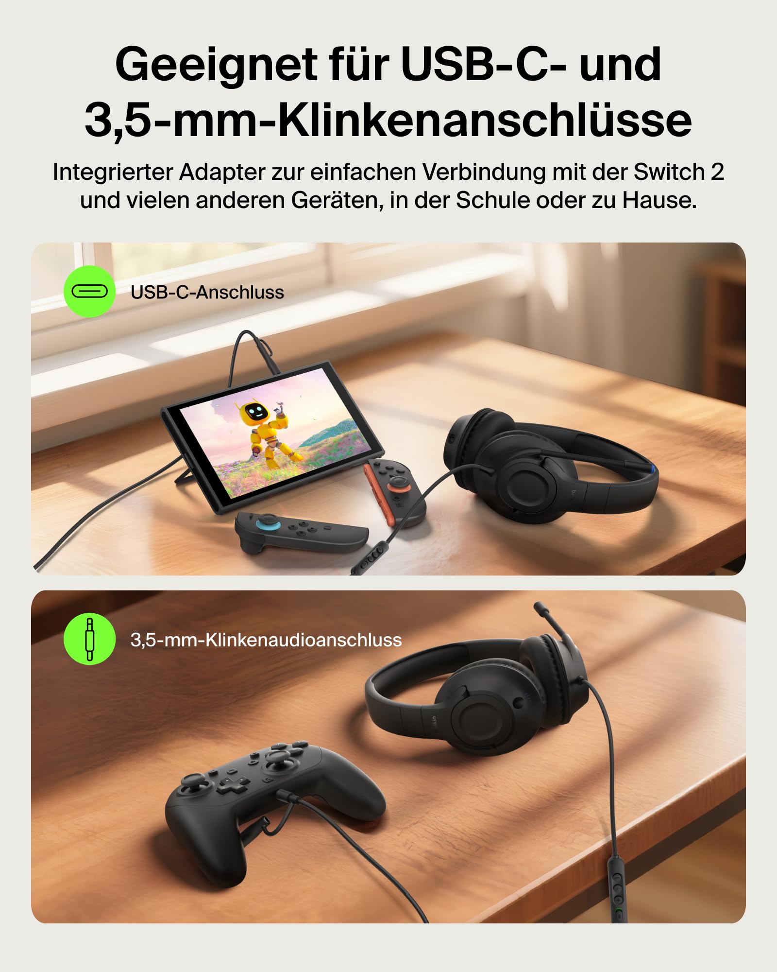 belkin-gaming-inspire-kinderkopfh-rer-mit-kabel-und-usb-c-dongle-schwarz image 4
