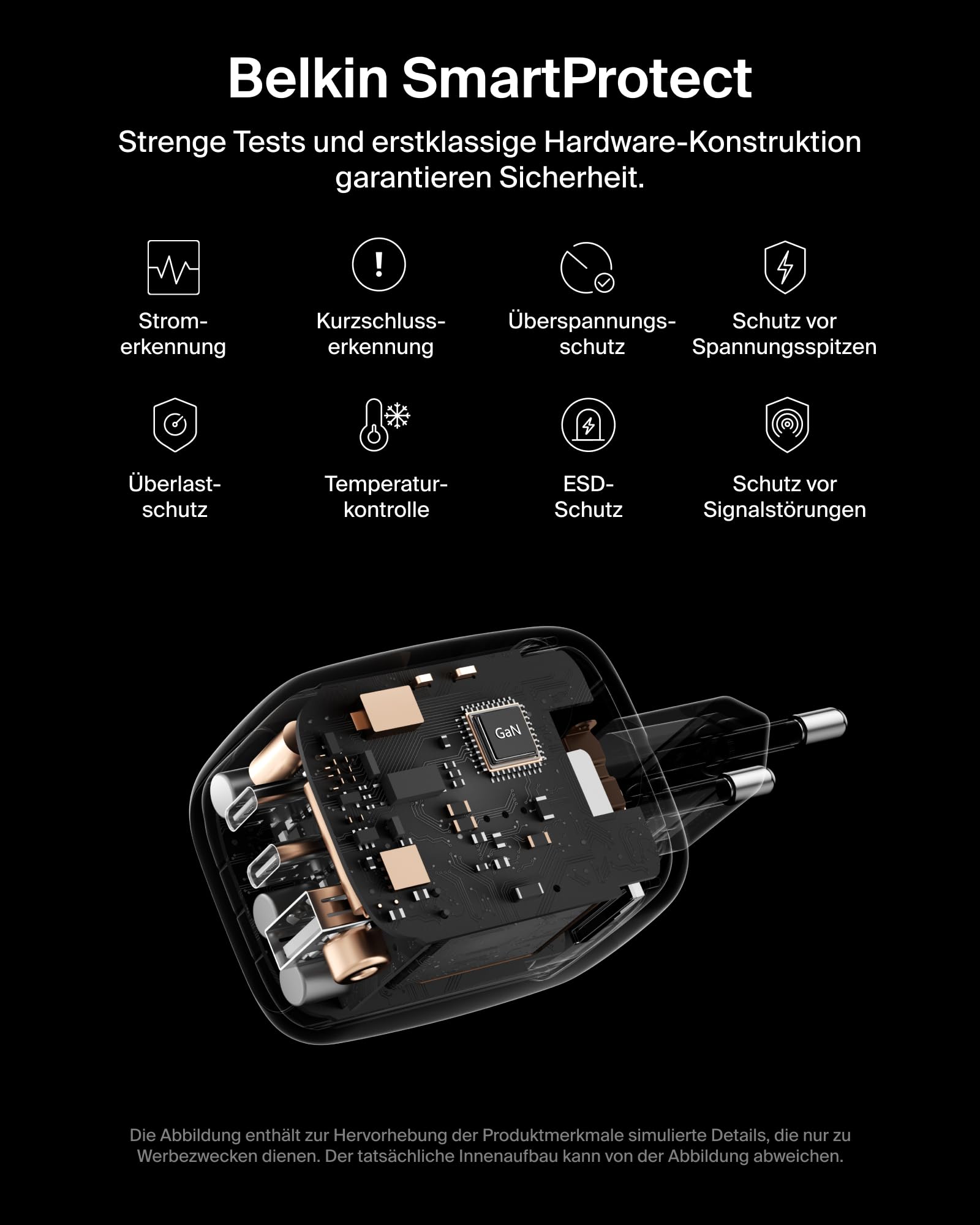 belkin-boostcharge-pro-70w-3-port-gan-ladeger-t-mit-reisestecker-set-uk-usa image 5