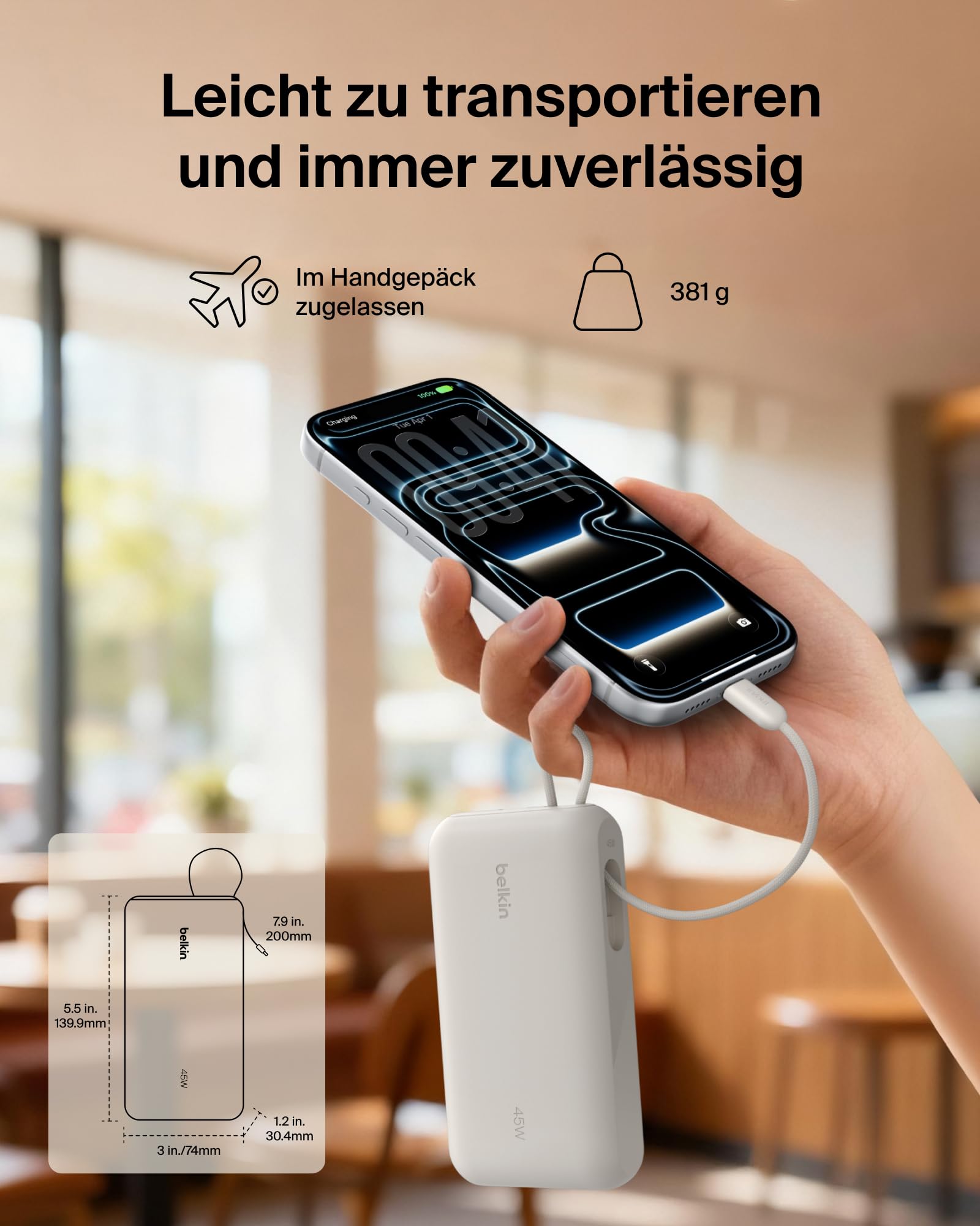 belkin-ultracharge-20000mah-powerbank-mit-integriertem-usb-c-kabel-und-display-4 image 8