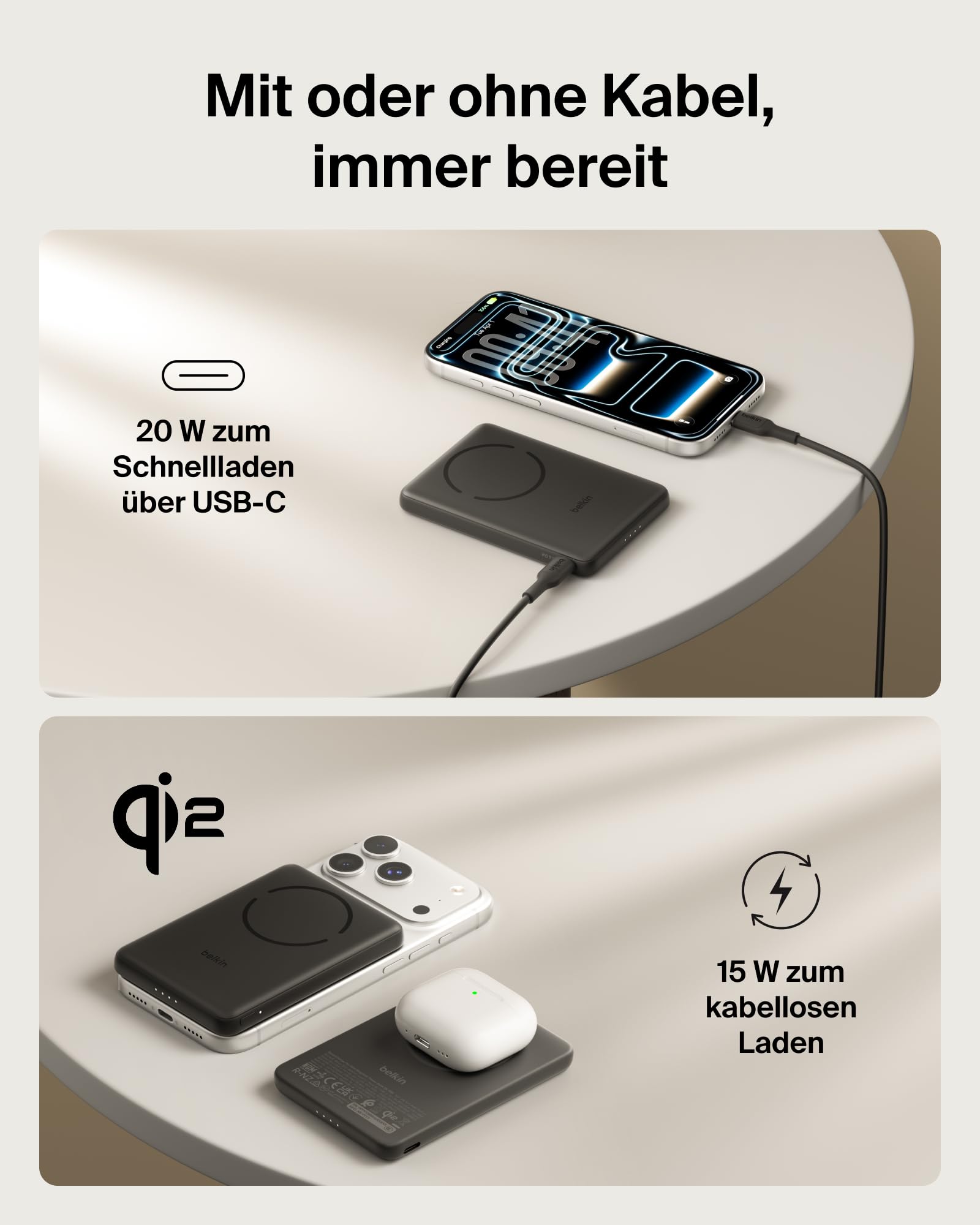 belkin-boostcharge-5000mah-magnetische-power-bank-mit-magnetring-schwarz image 4