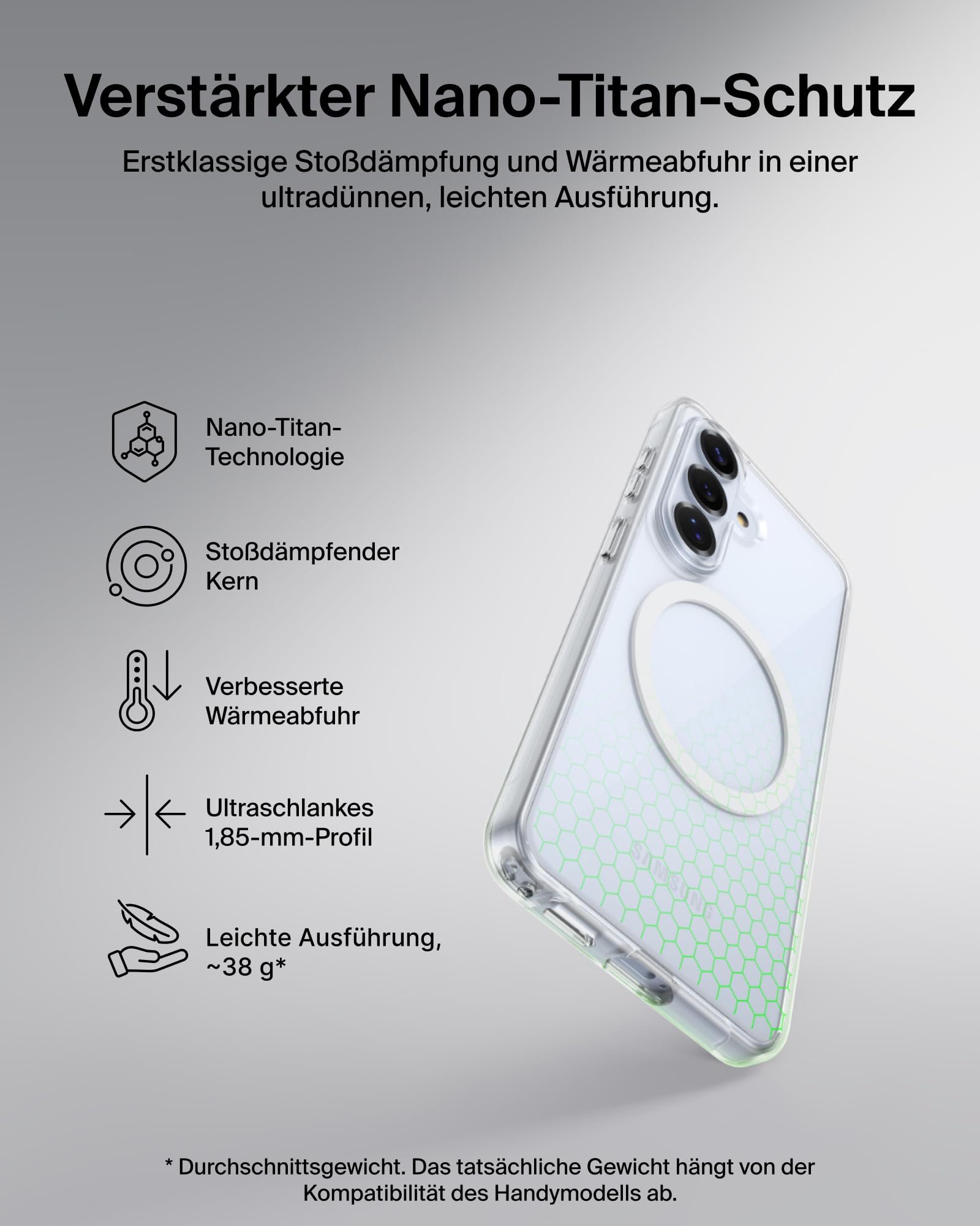 belkin-sheerforce-clear-samsung-galaxy-s26-magnetische-h-lle-transparent-sto-sch image 4