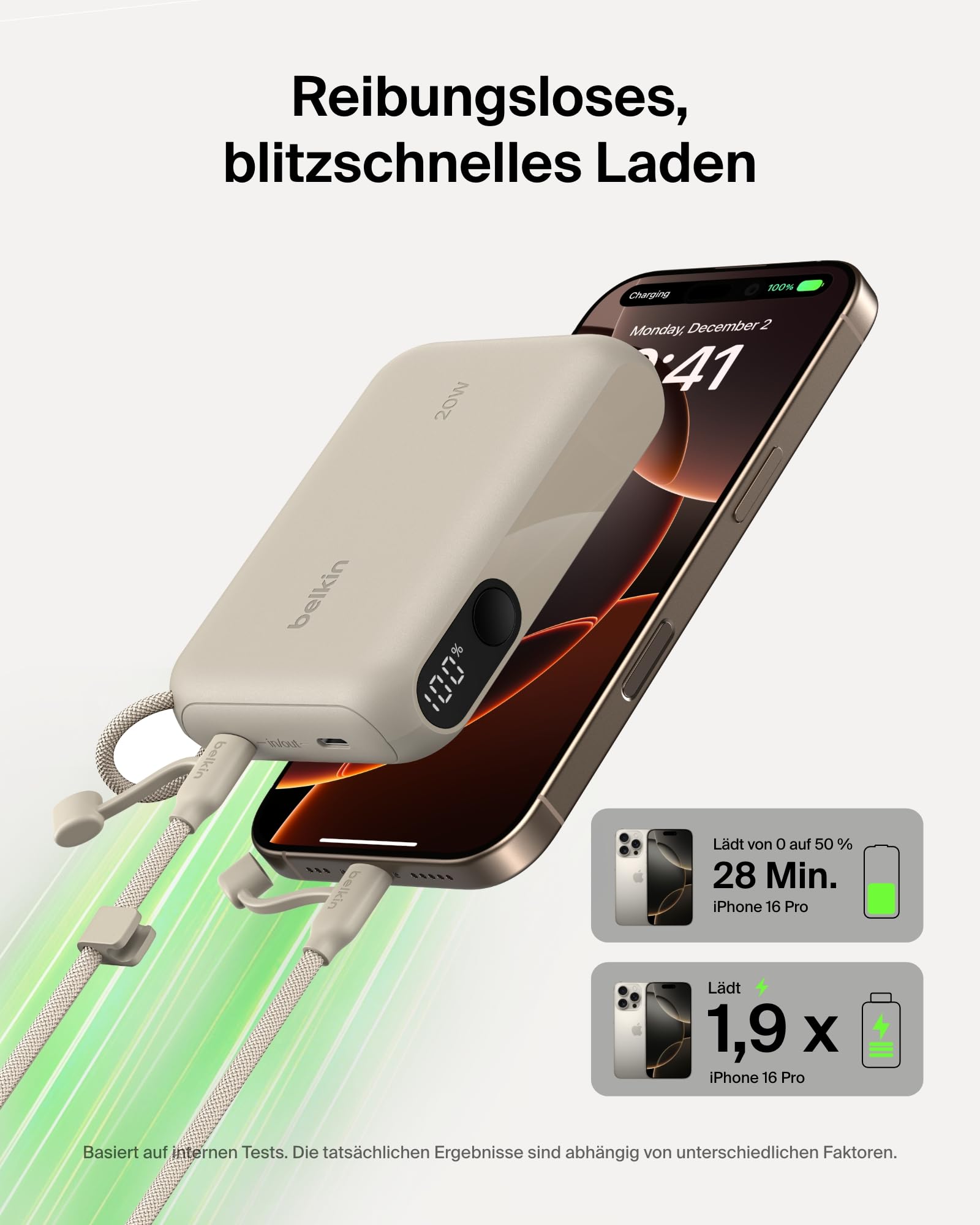 belkin-boostcharge-power-bank-10000-mah-20w-2x-usb-c-digitalanzeige-sand image 3