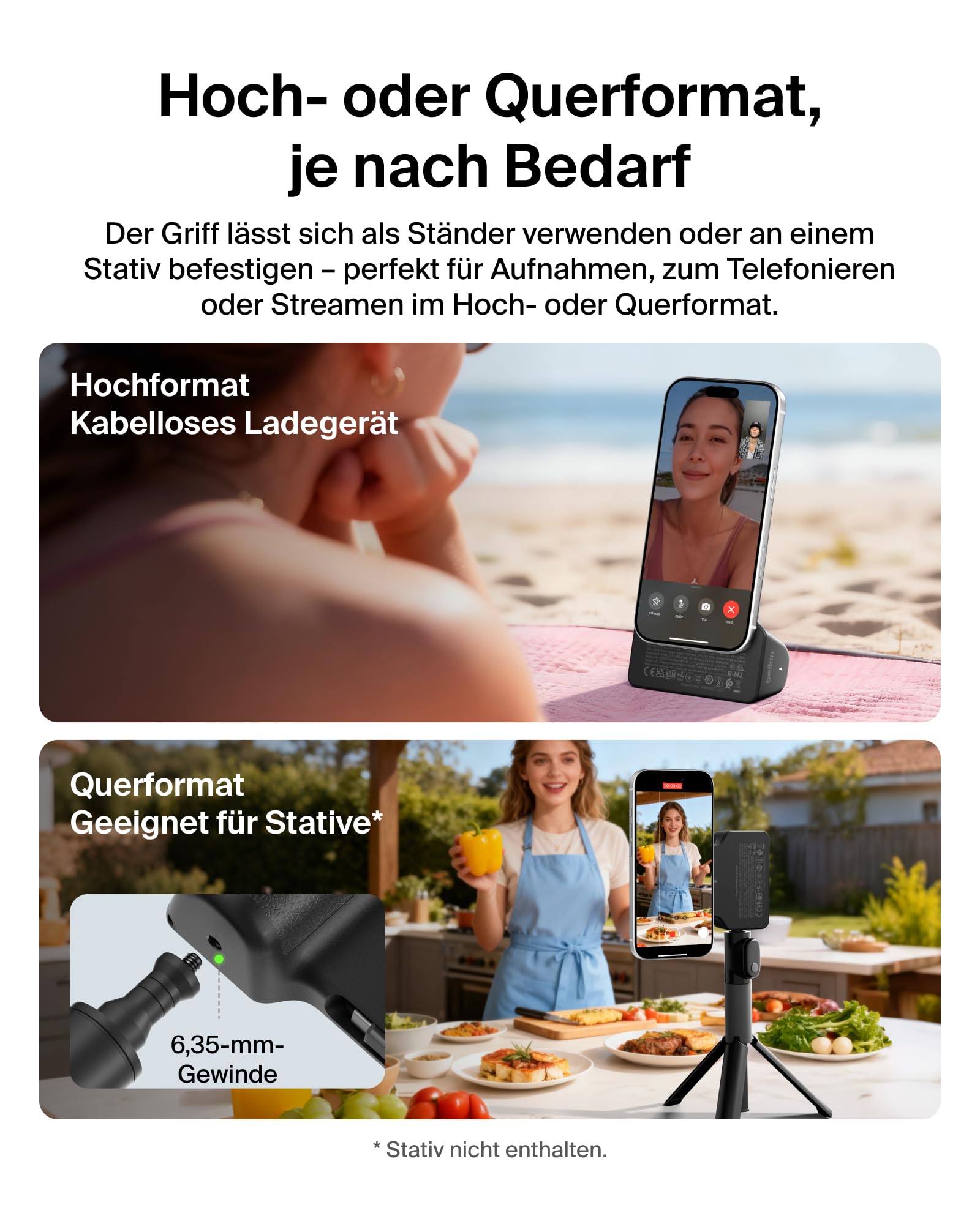 belkin-stage-powergrip-9300mah-kamerahalter-mit-powerbank-und-stativgewinde image 6