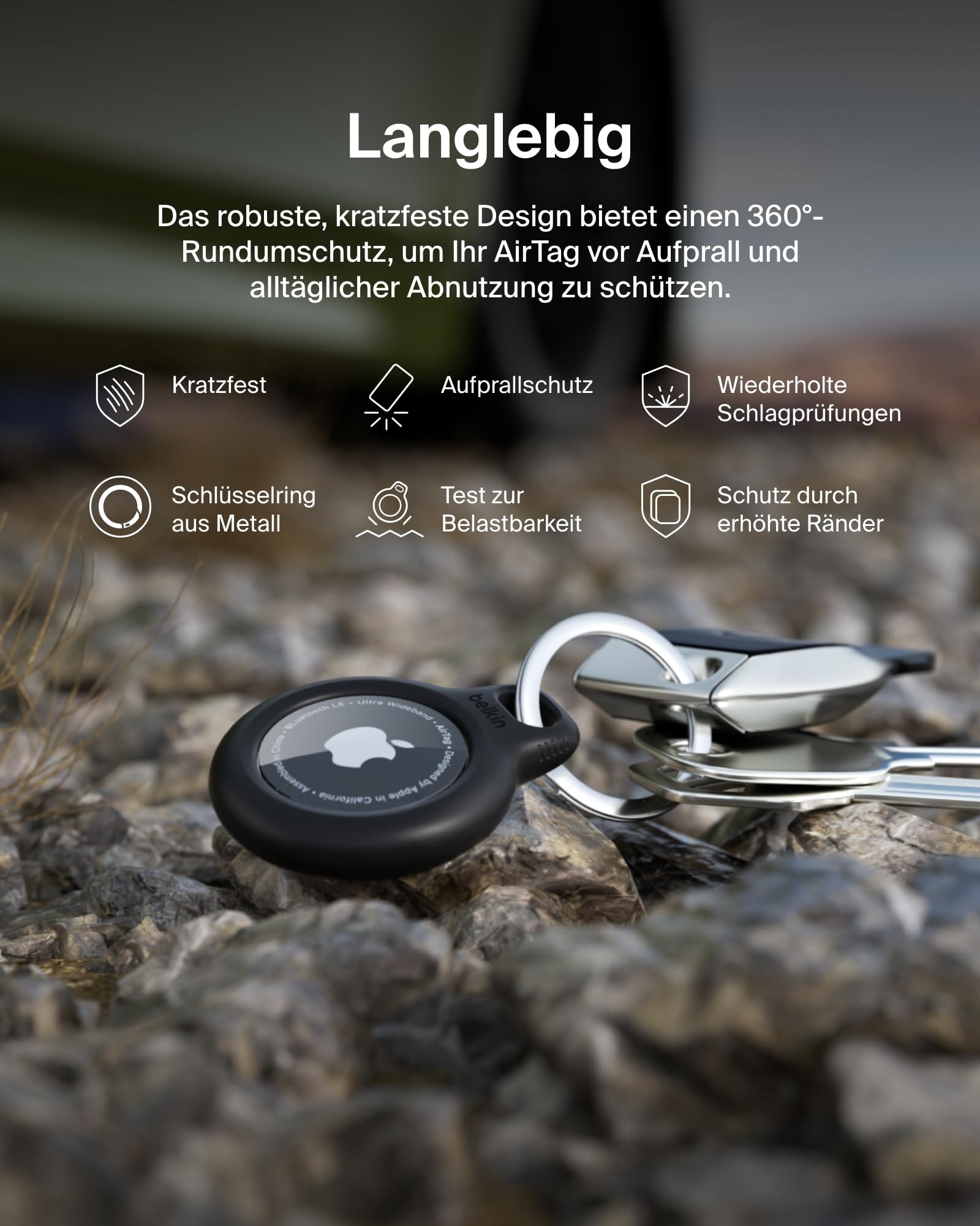belkin-airtag-h-lle-mit-schl-sselanh-nger-secure-holder-f-r-airtag-1-2-gen-schwa image 5
