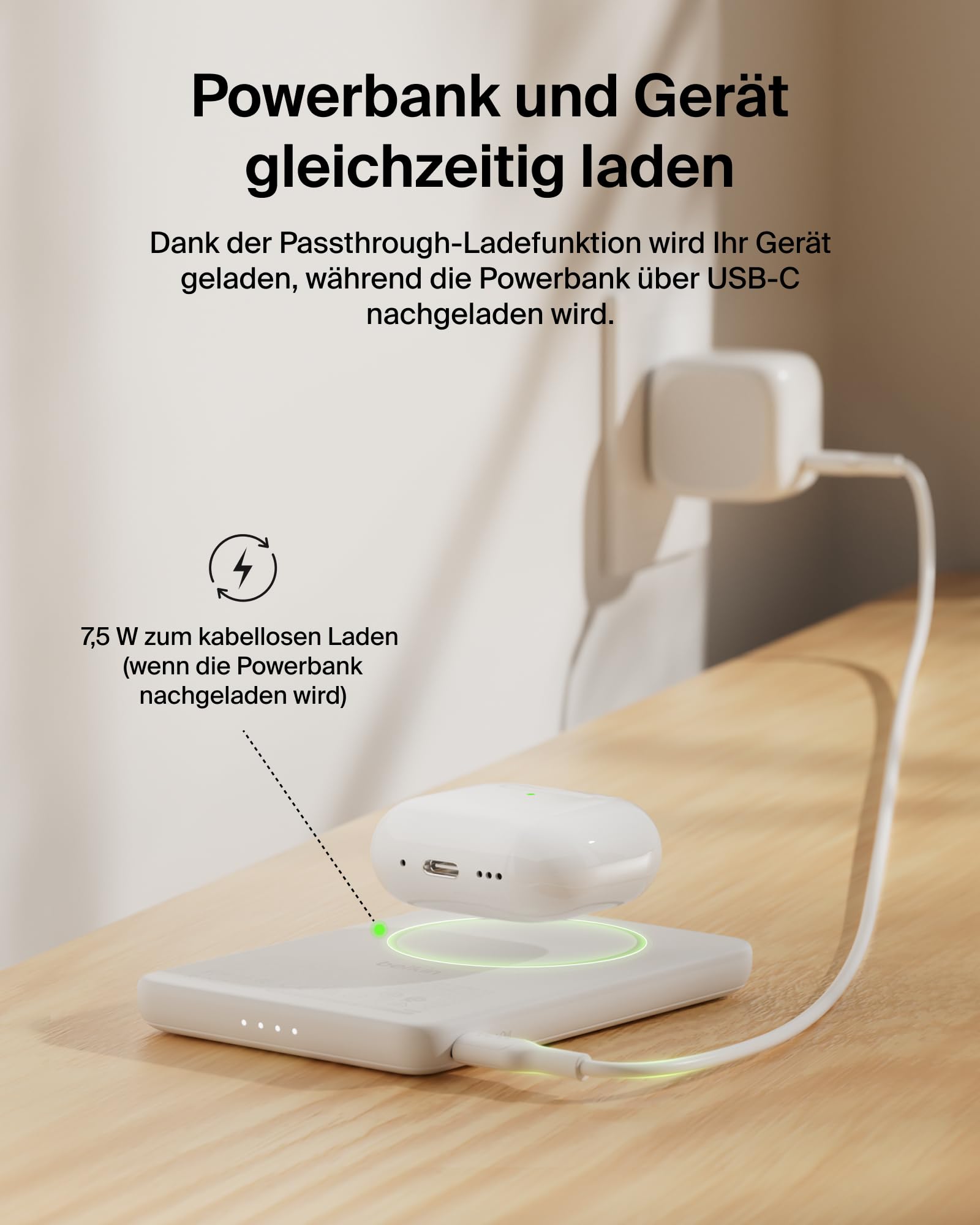belkin-boostcharge-5000mah-magnetische-power-bank-mit-usb-c-weiss-5k-powerbank-m image 8