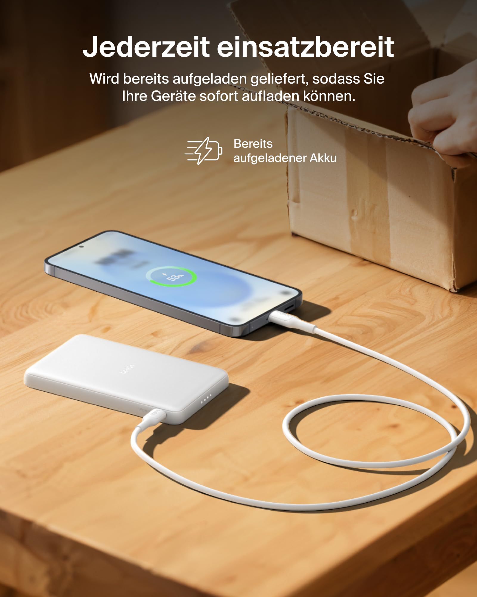 belkin-boostcharge-5000mah-magnetische-power-bank-mit-usb-c-weiss-5k-powerbank-m image 5