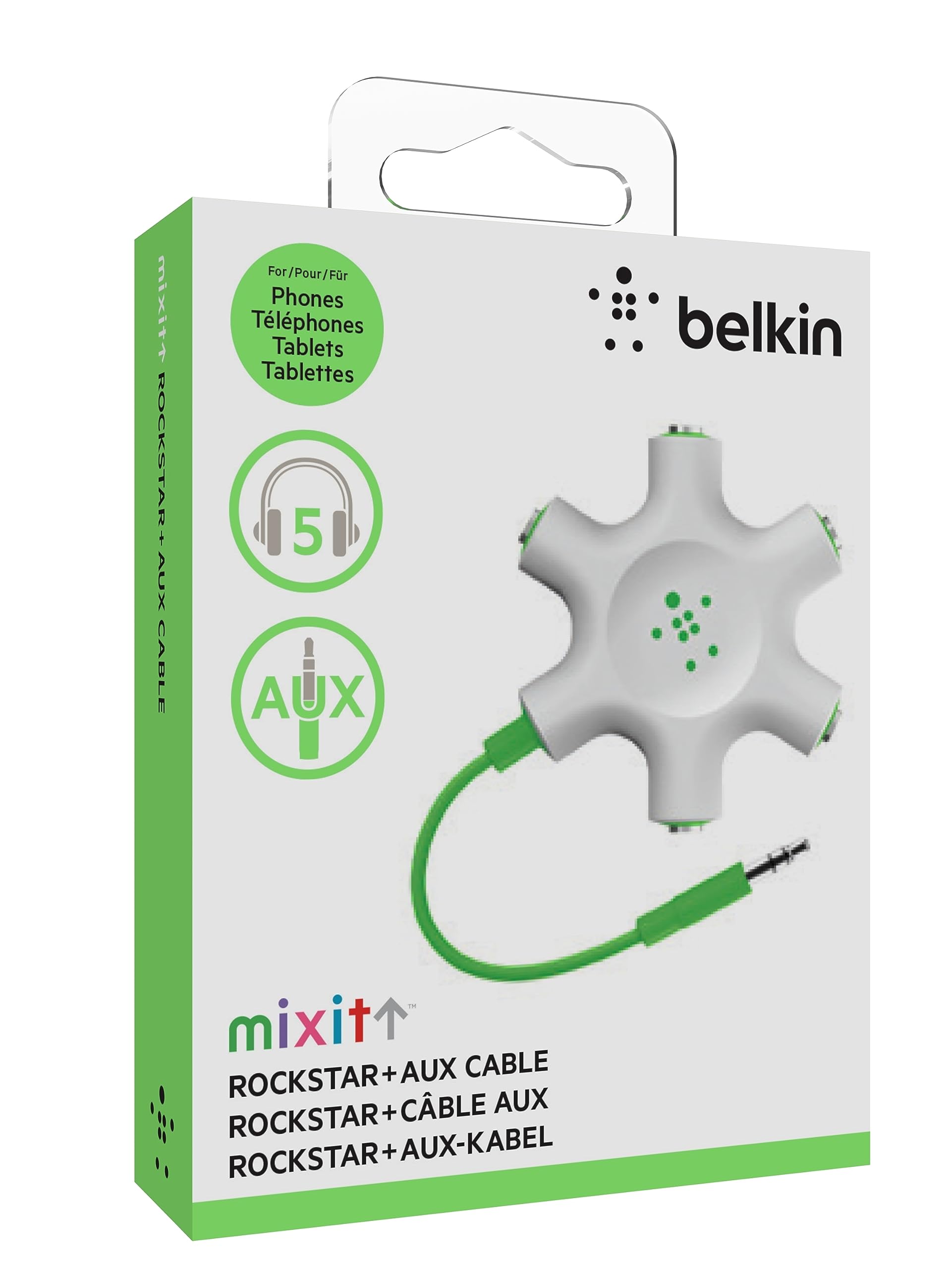 belkin-rockstar-5-fach-audio-splitter-3-5-mm-klinke-f-r-kopfh-rer image 2