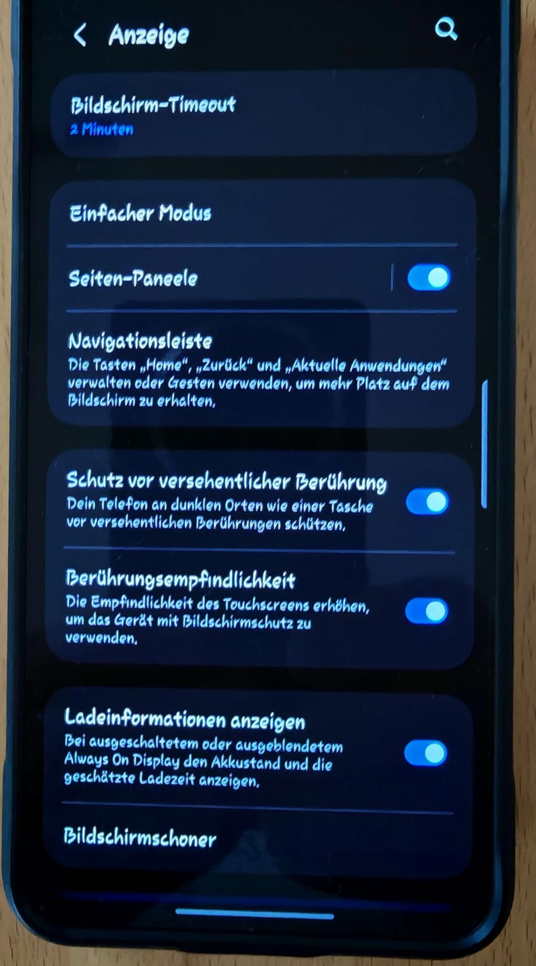 Guter Schutz, aber Fingerabdruck-magnet