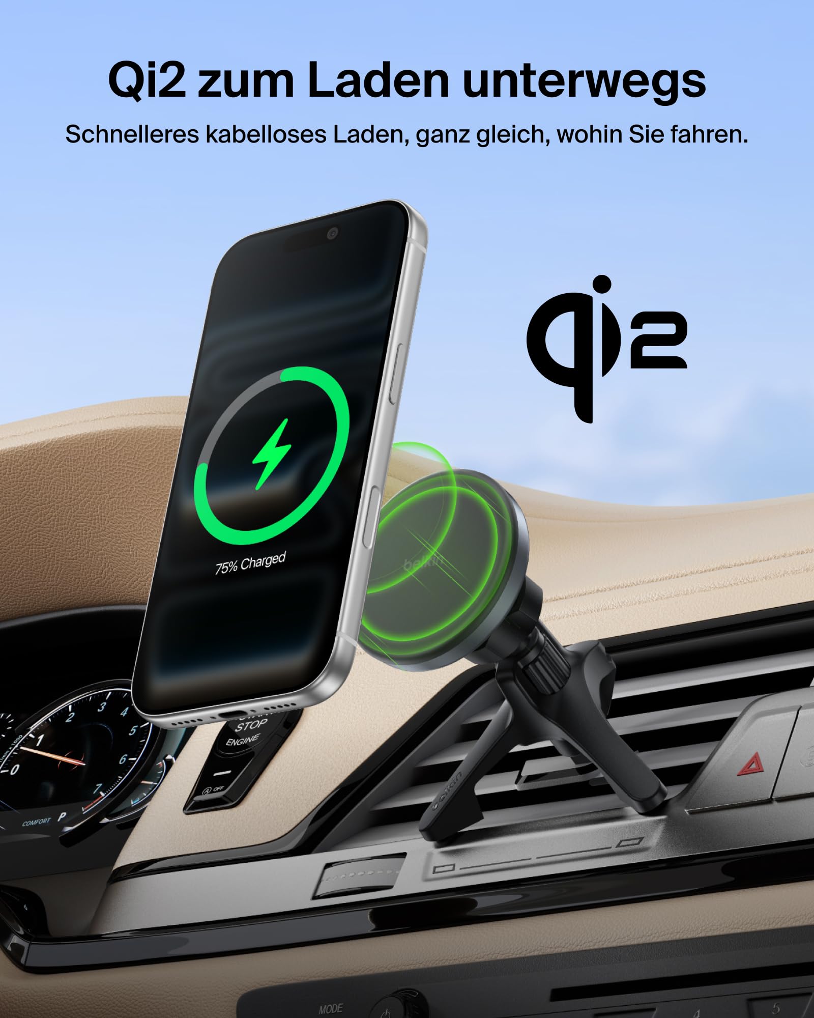 belkin-qi2-kabelloses-kfz-ladeger-t-mit-magsafe-kompatibilit-t-magnetische-autoh image 2