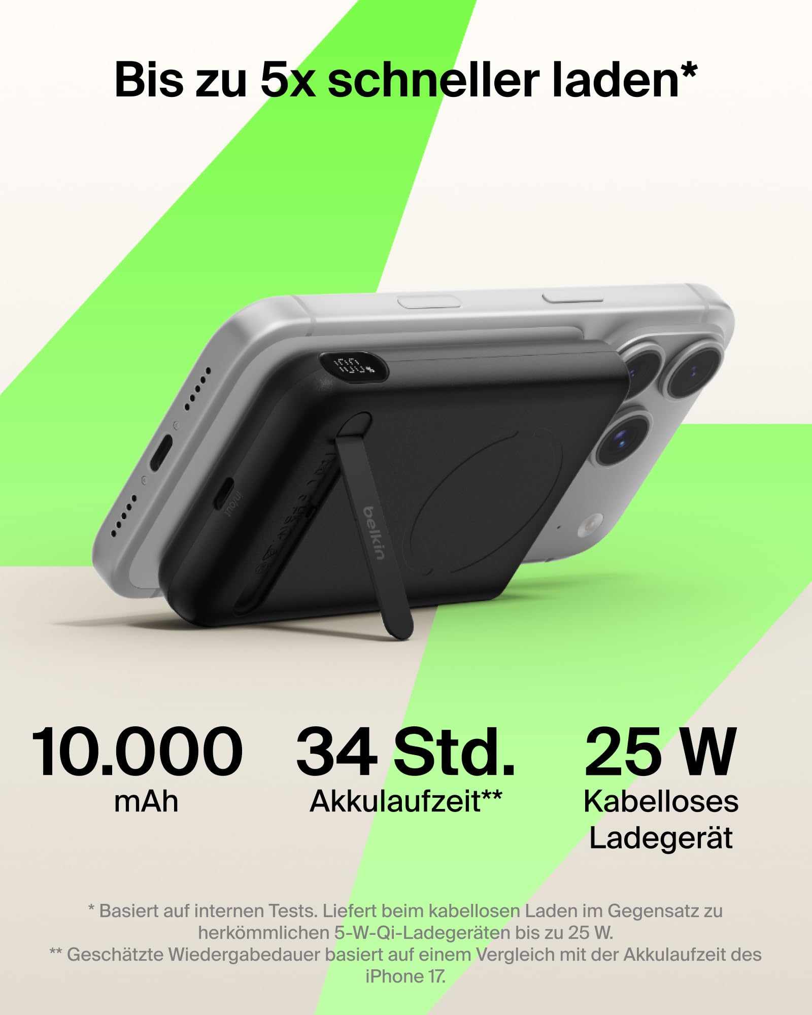 belkin-boostcharge-10000mah-magnetische-power-bank-mit-st-nder-schwarz image 2