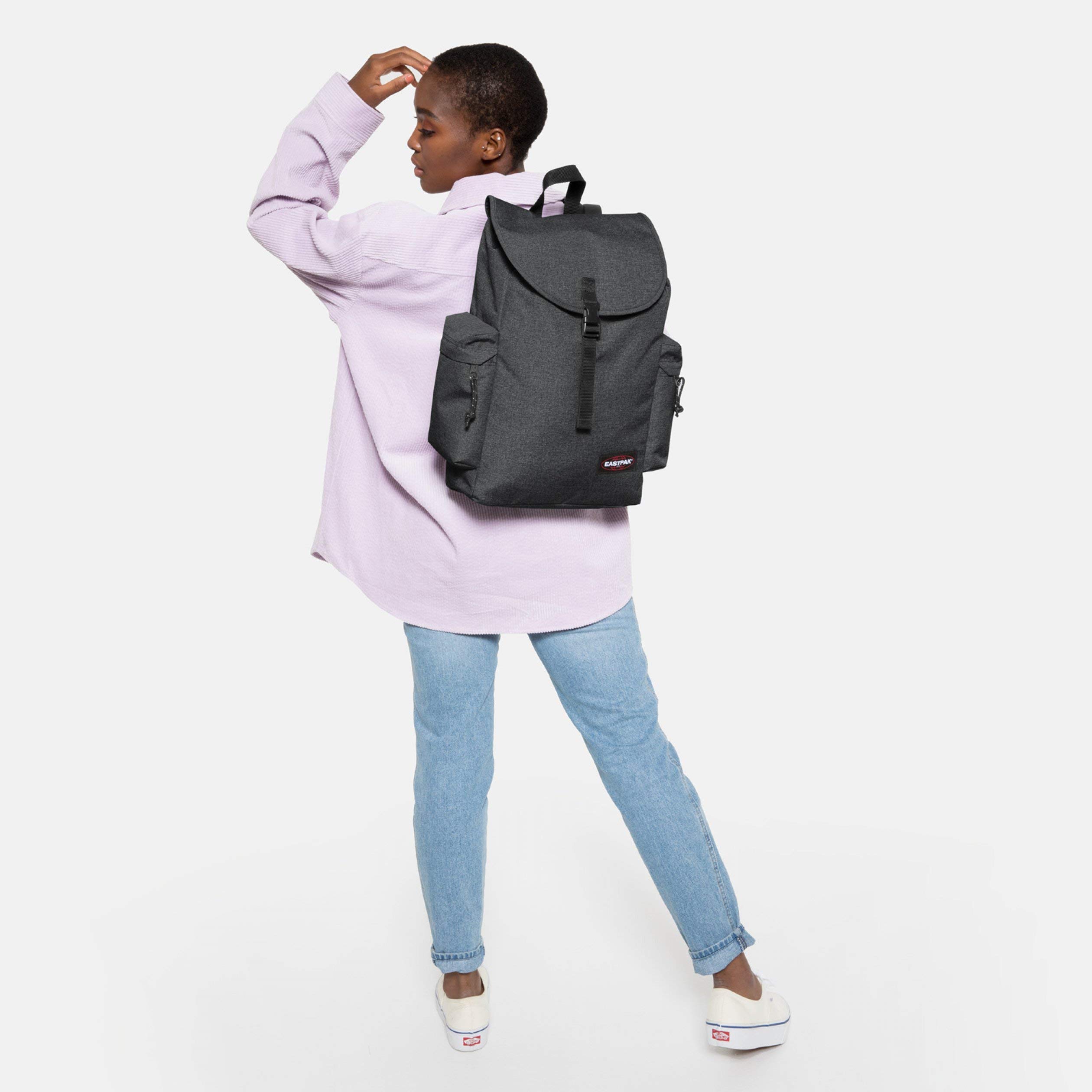 eastpak-austin-rucksack-18-l-42-cm-grau-black-denim image 2