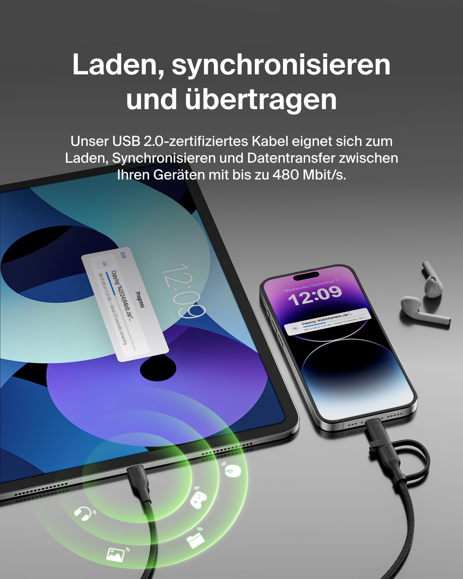 belkin-boostcharge-pro-2-in-1-usb-c-auf-usb-c-lightning-kabel-1-5-m-schwarz image 7