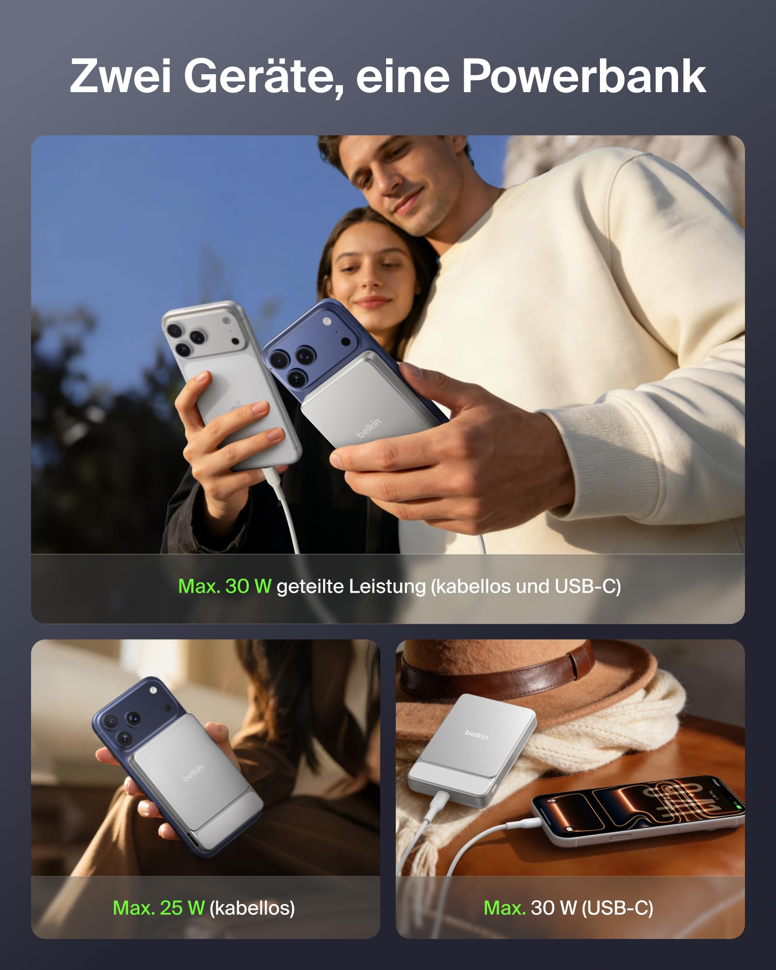 belkin-ultracharge-10-000-mah-magnetische-qi2-power-bank-mit-usb-c-port-wei image 6